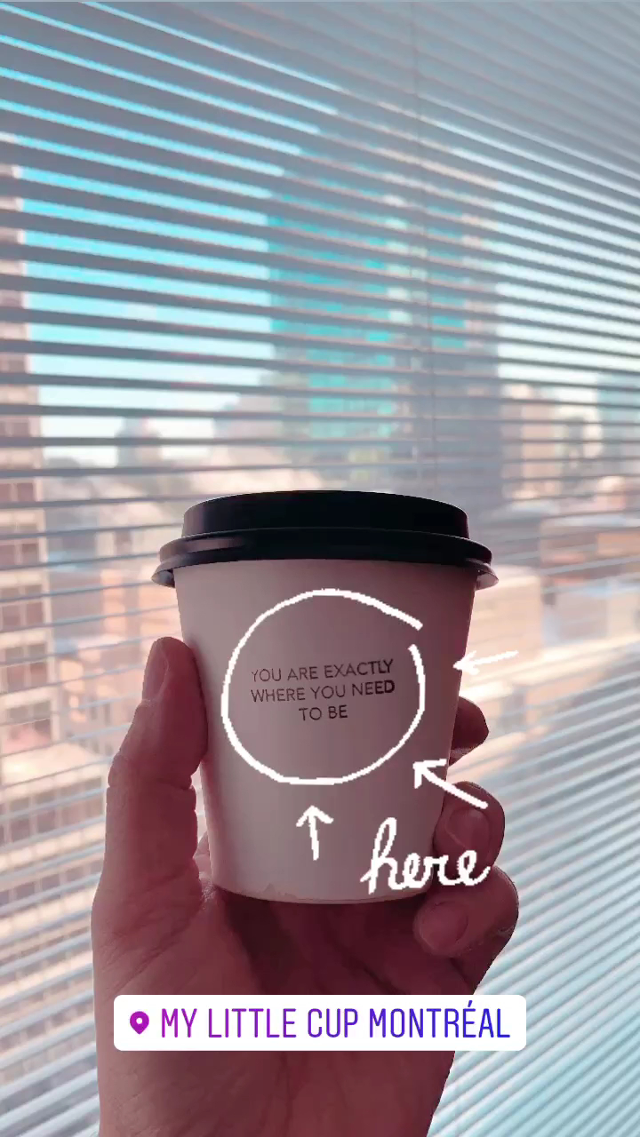 My Little Cup Menu