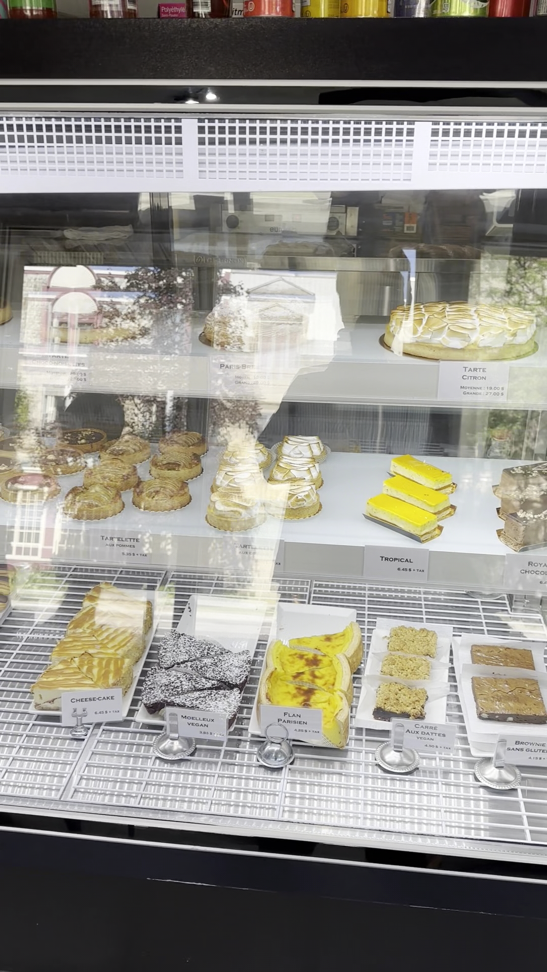 Boulangerie Pain d'Épi Menu