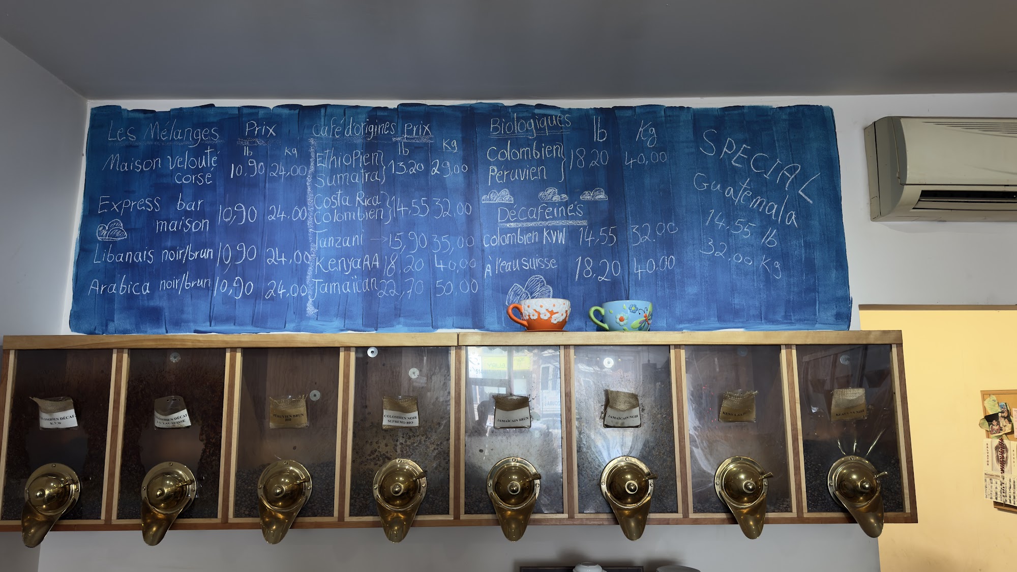 La Brûlerie Fleury Menu