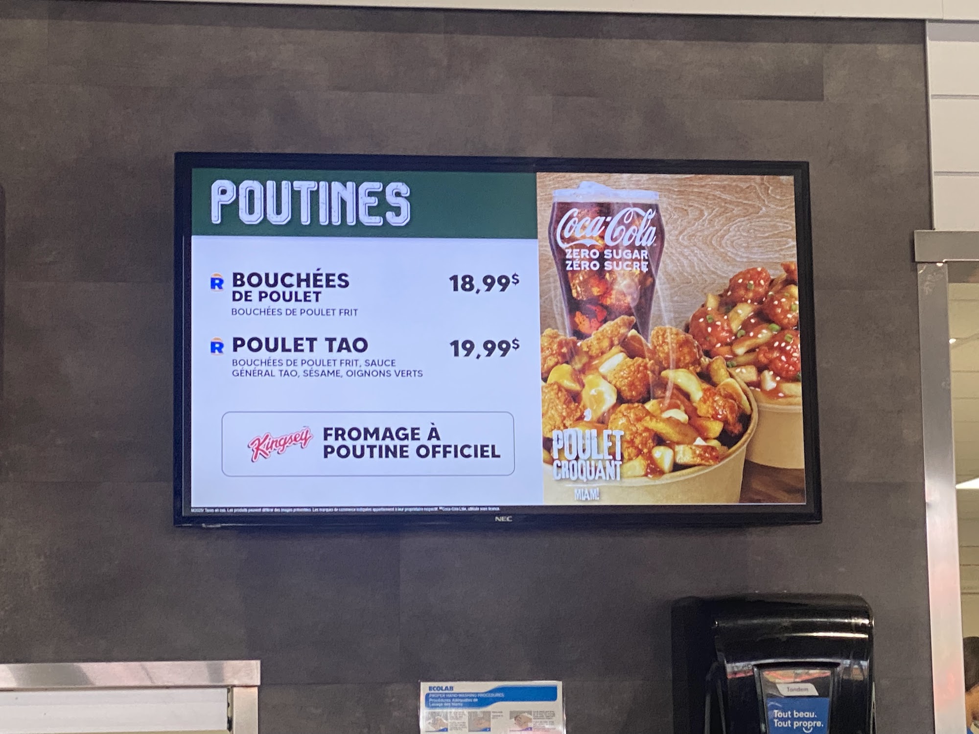 MTL Poutine & Co. Menu