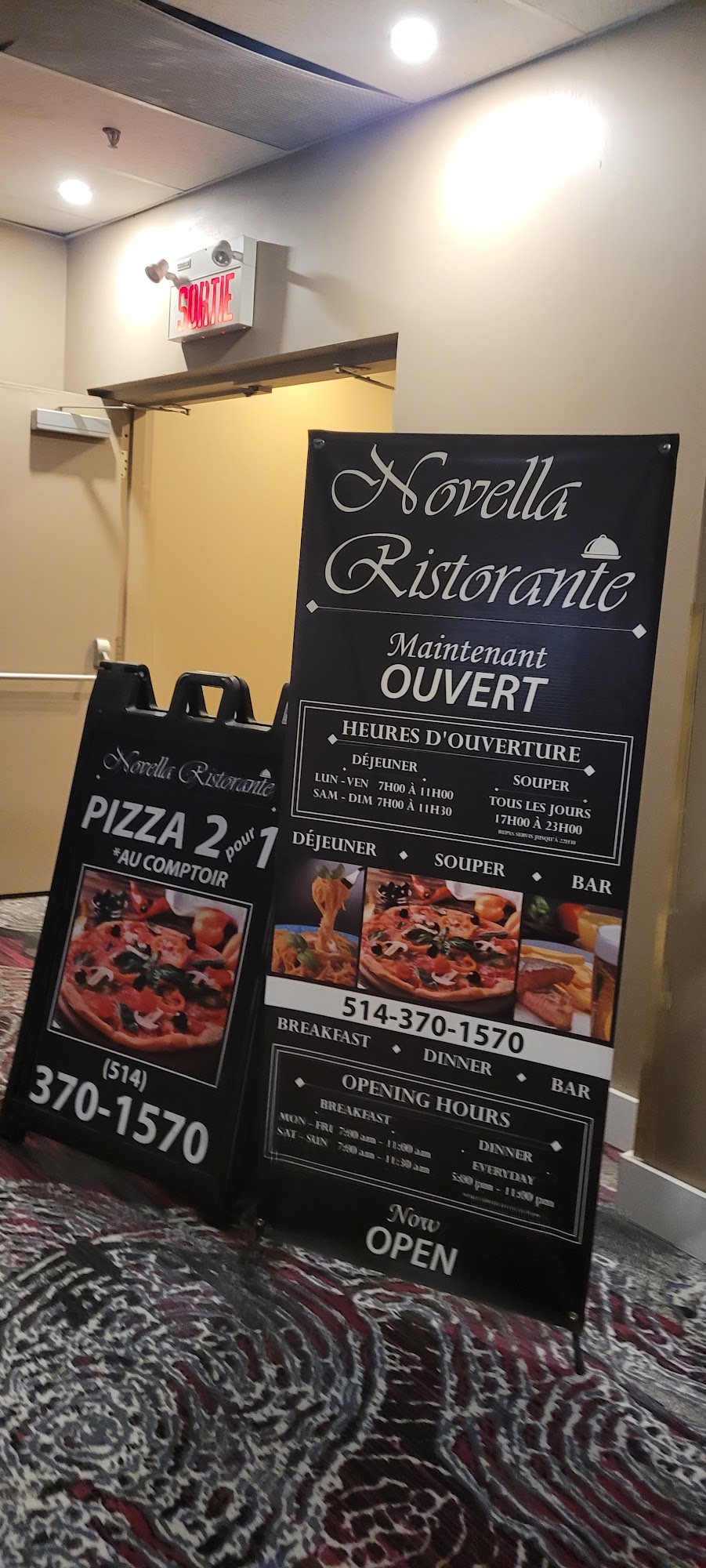 L'Entracte Menu