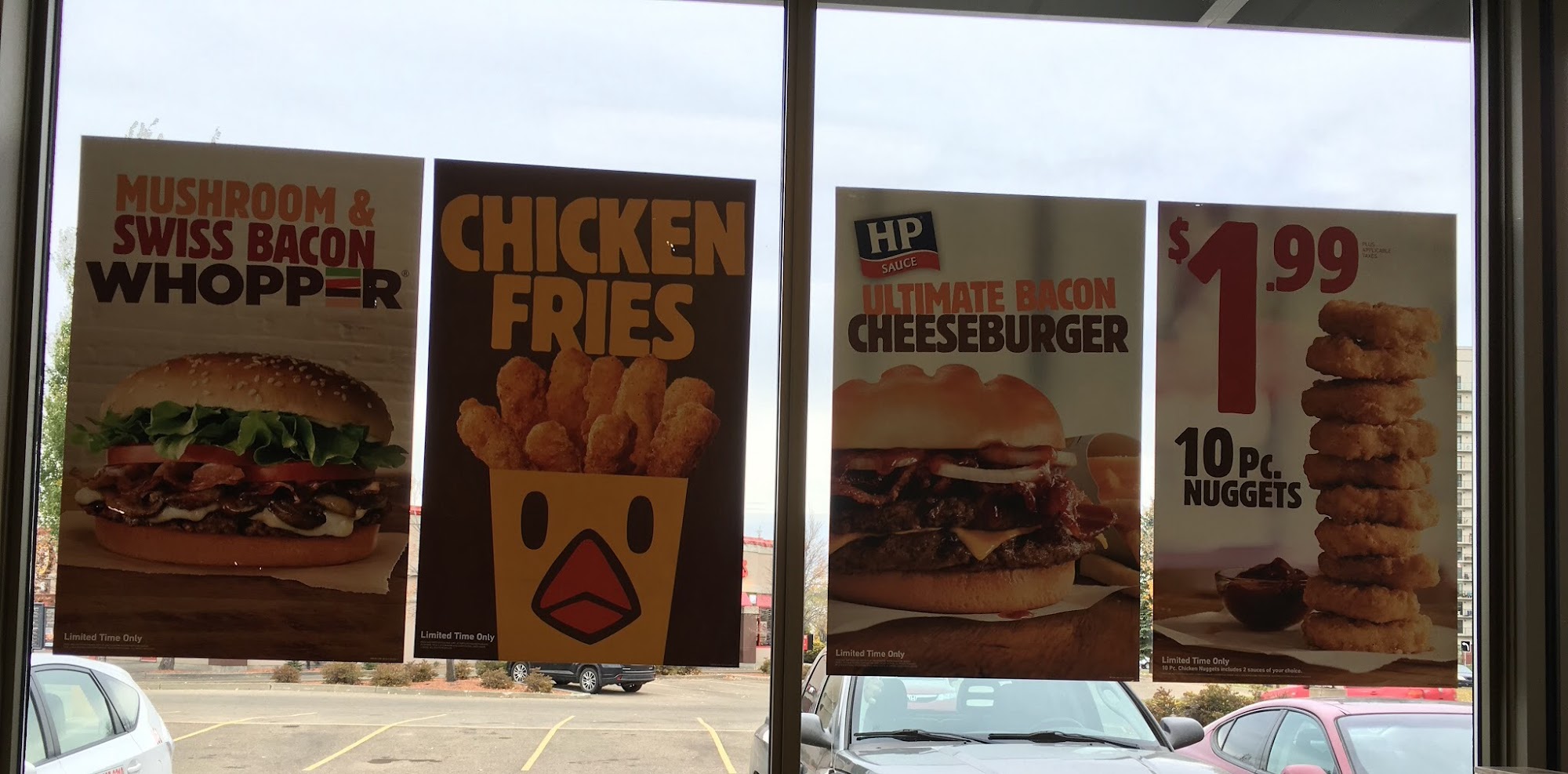 Burger King Menu