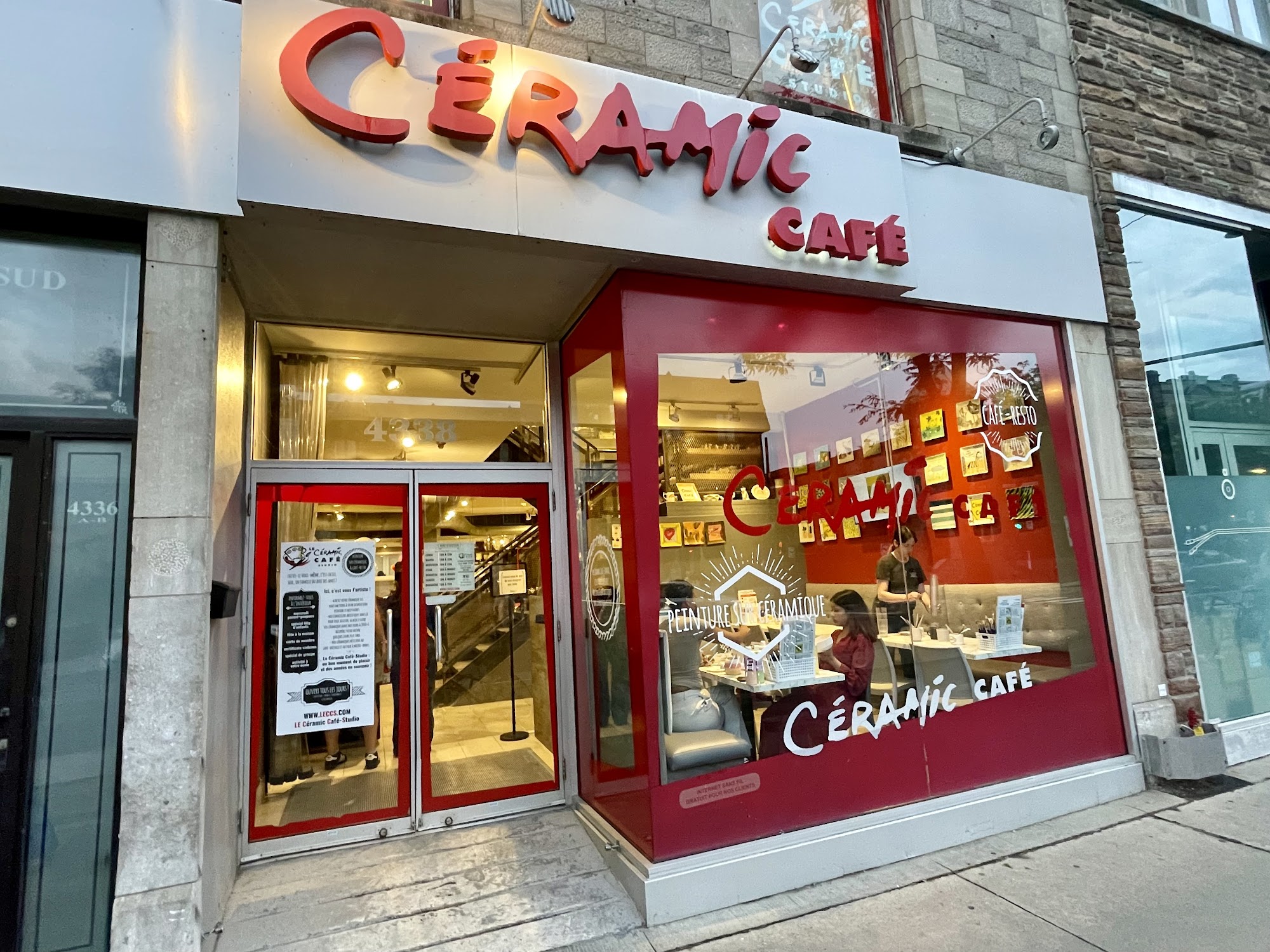 Céramic Café Studio Montréal