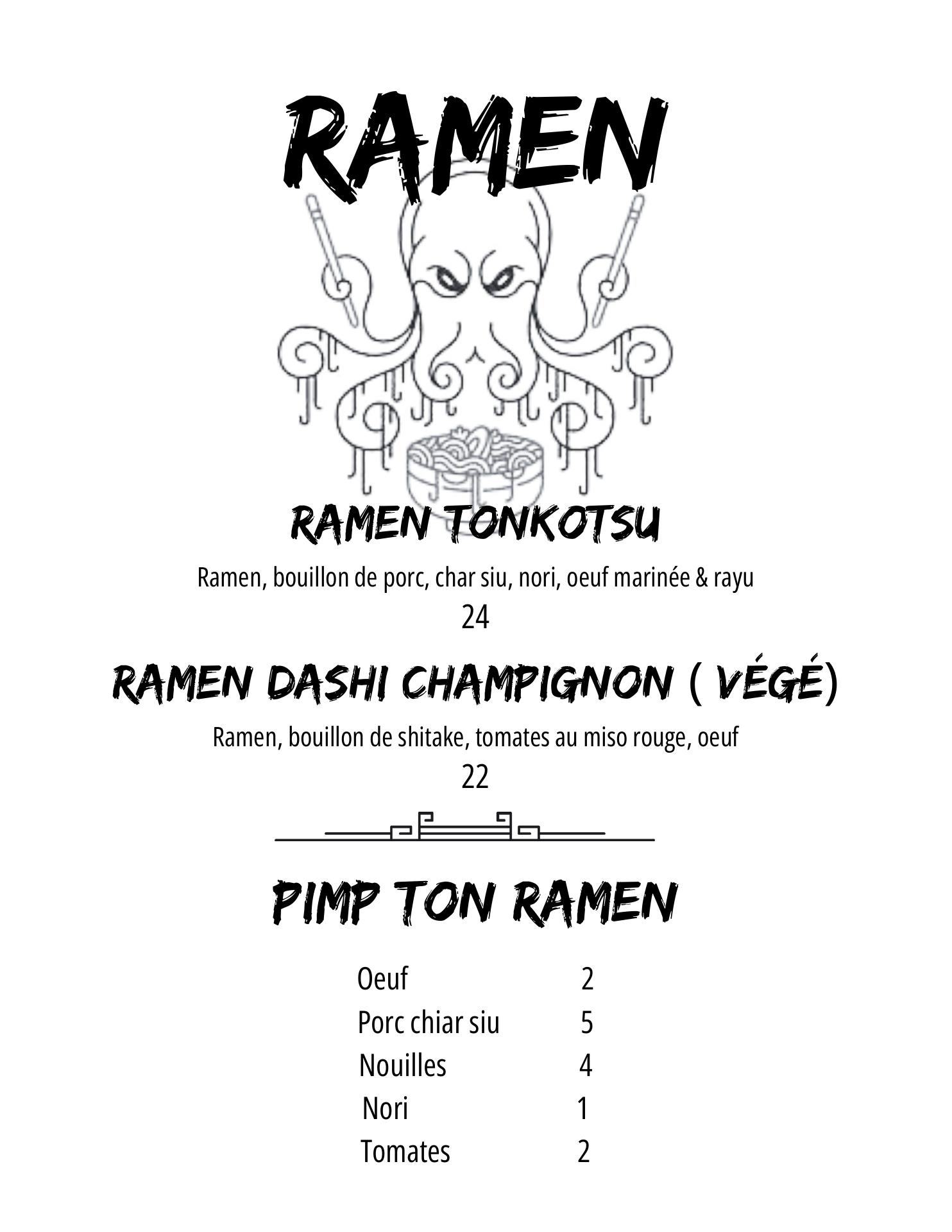 Octo Menu