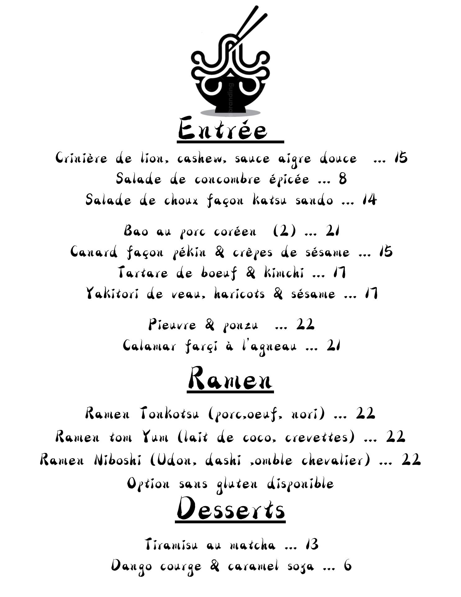 Octo Menu