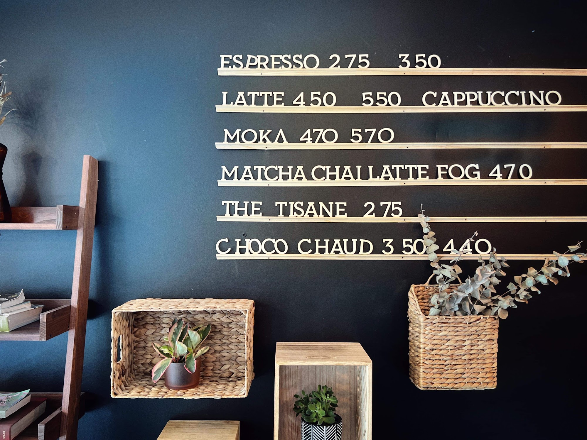 Café Les Vlimeuses Menu