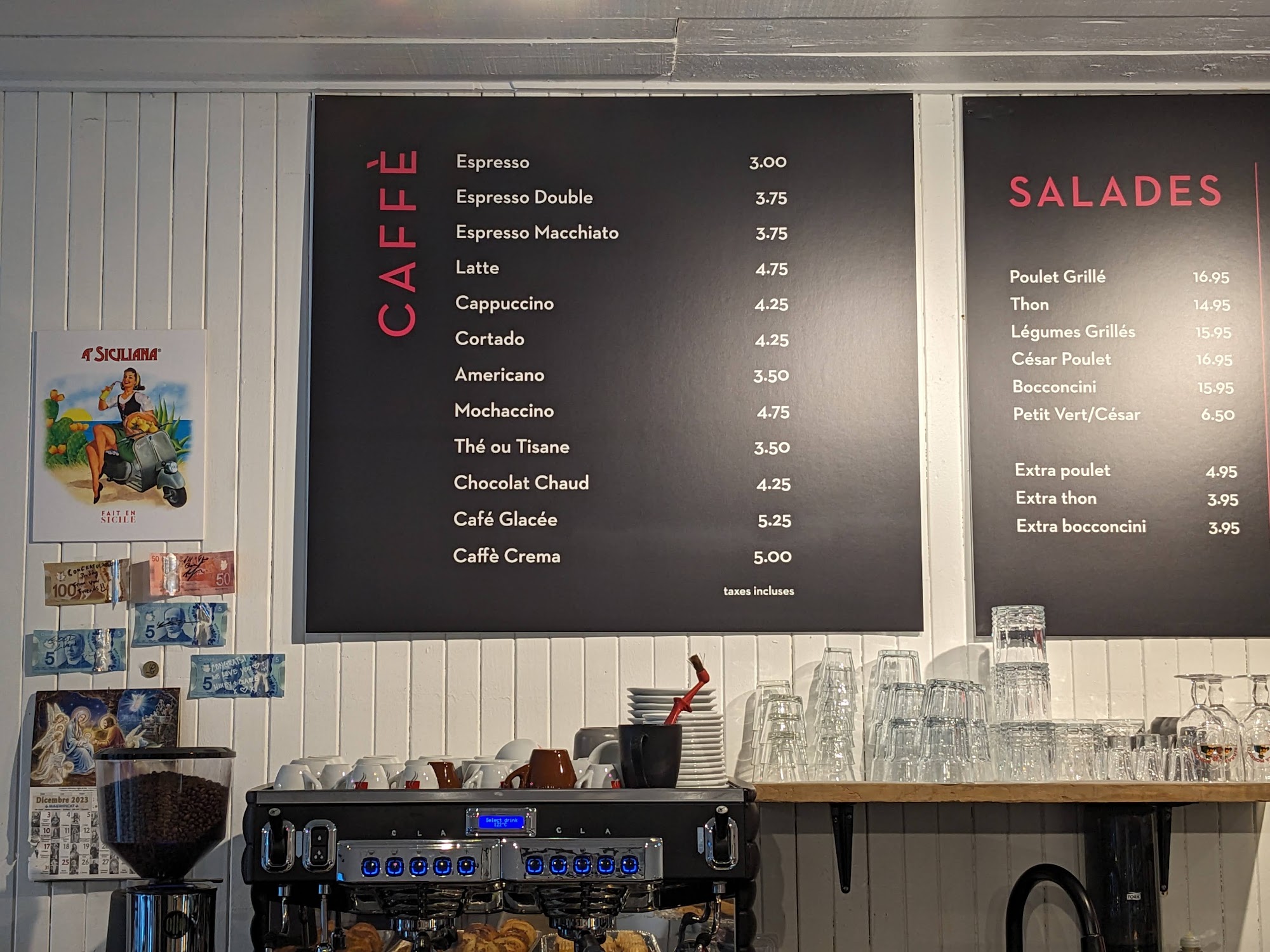 Marinelli Brothers Little Italy Menu