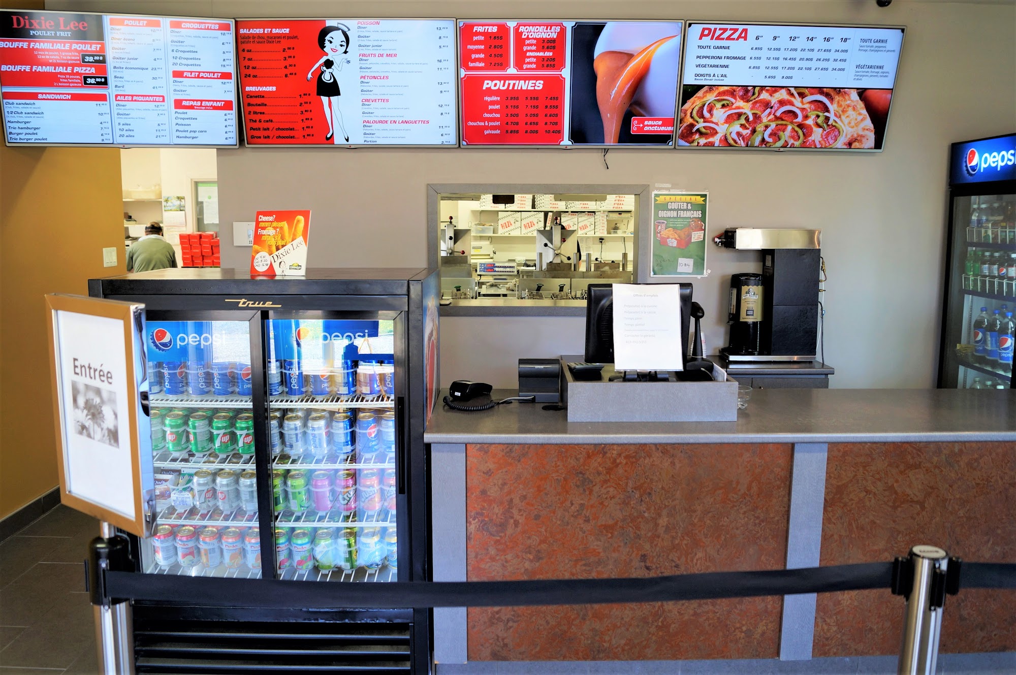 Dixie Lee New Richmond Menu