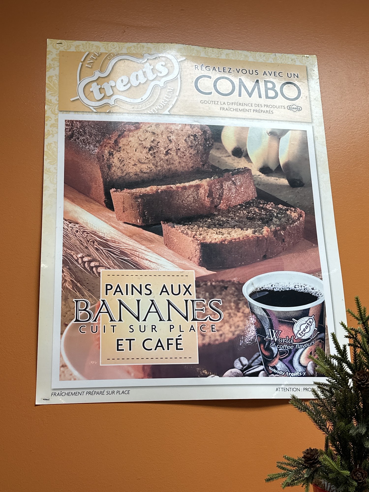 Treats Café Menu