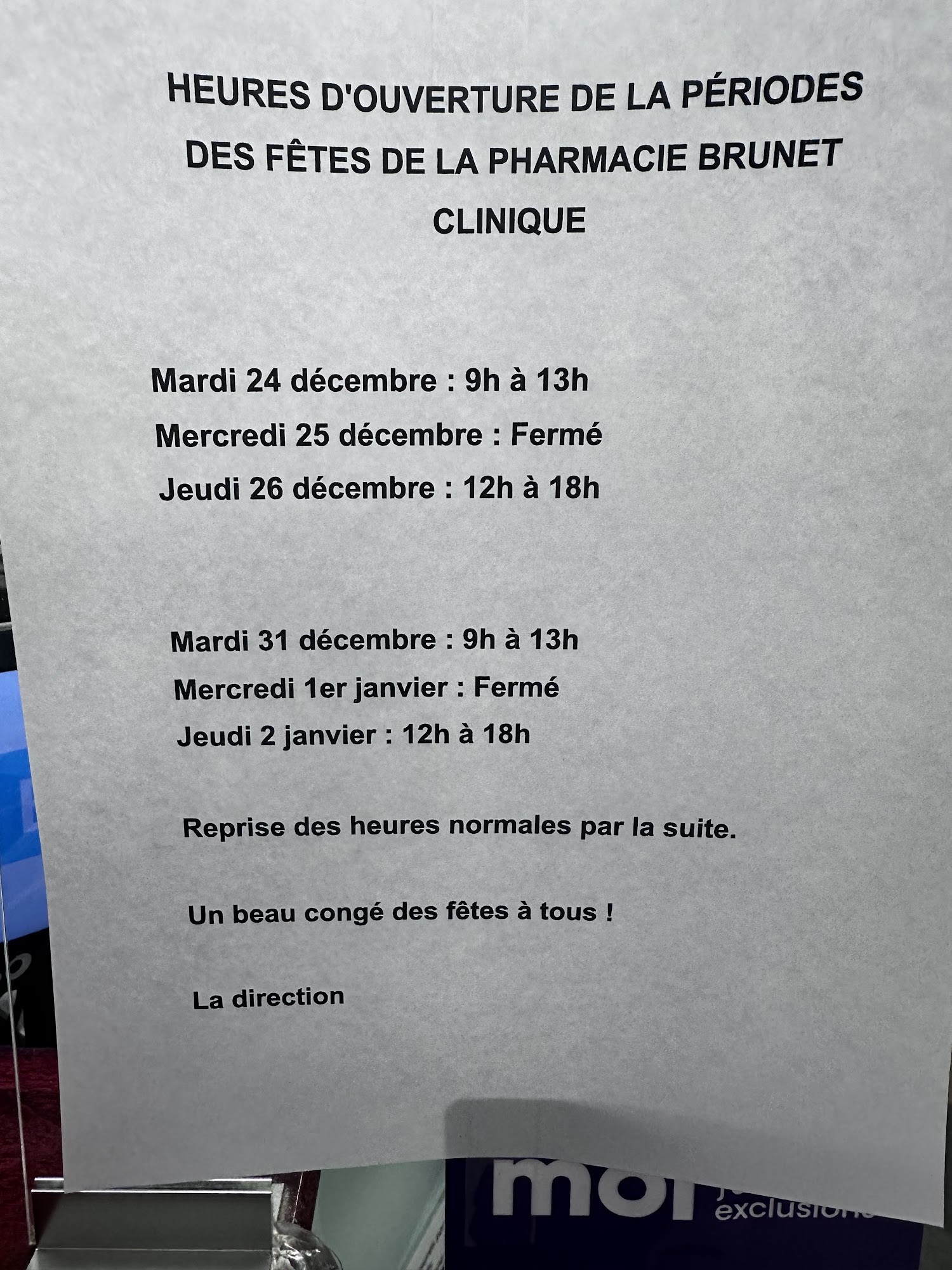 Brunet R. Carignan, M. Constantineau, D. Sabourin & V. Daigle, pharm. prop. Affiliés