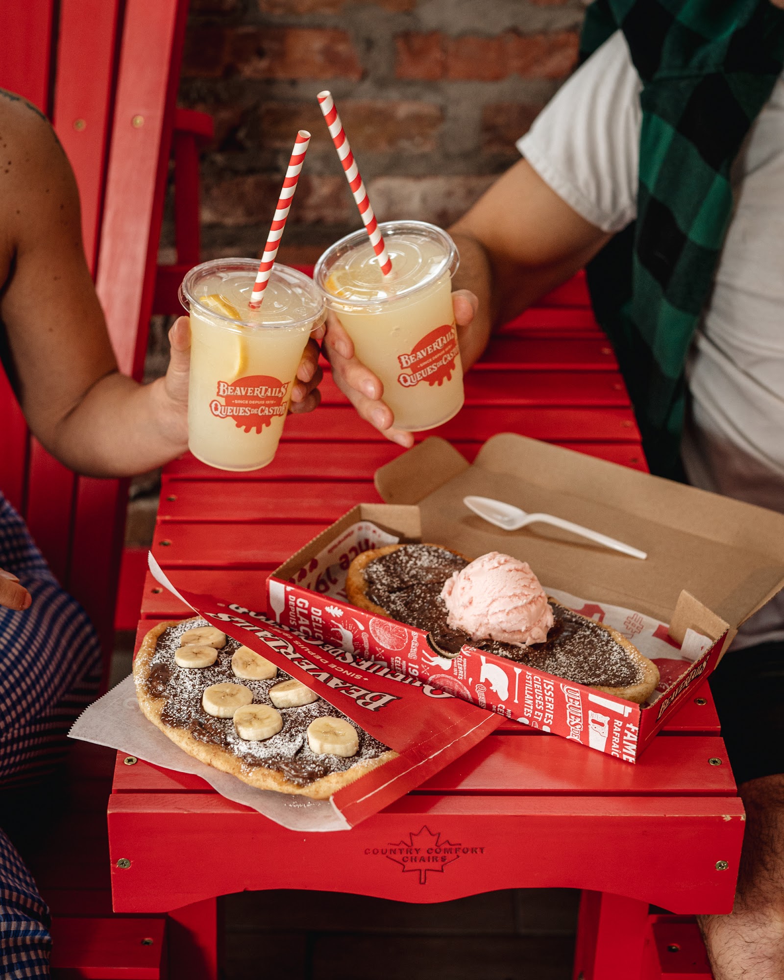 Queues de Castor Méga Parc Menu