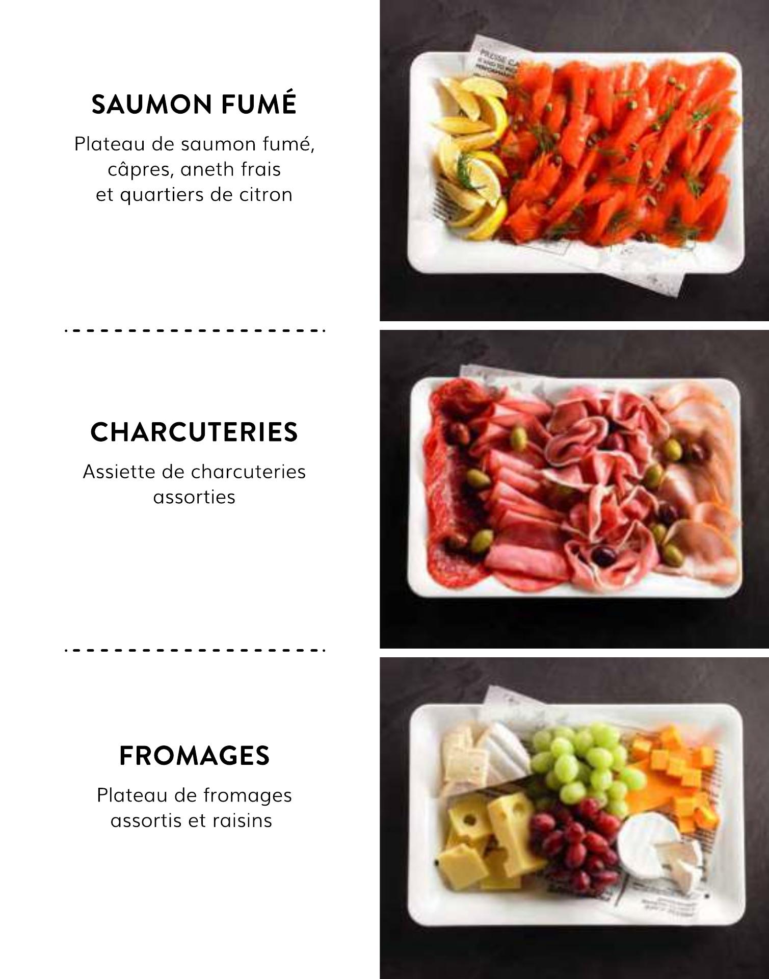 Presse Café Menu
