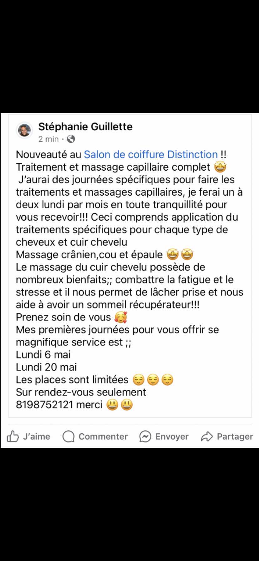 Salon De Coiffure Distinction