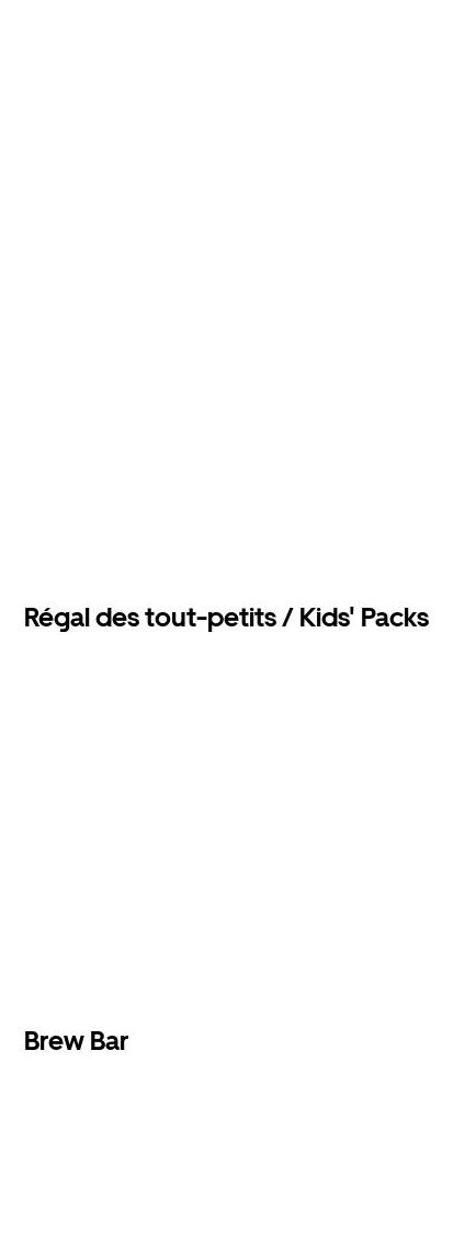 A&W Saint-Antoine Menu