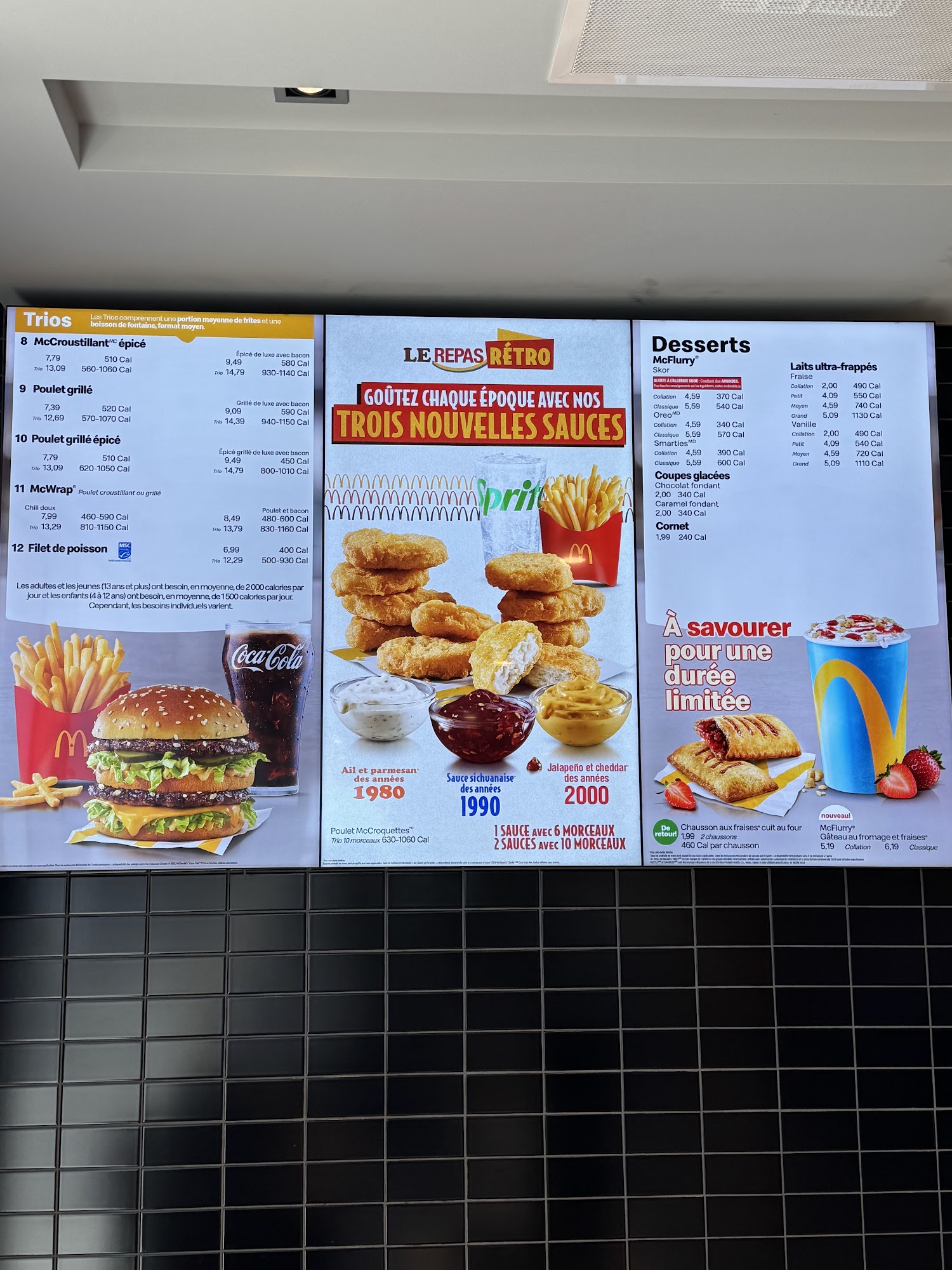 McDonald's Menu