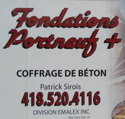 Fondations Portneuf Plus Emalex Inc