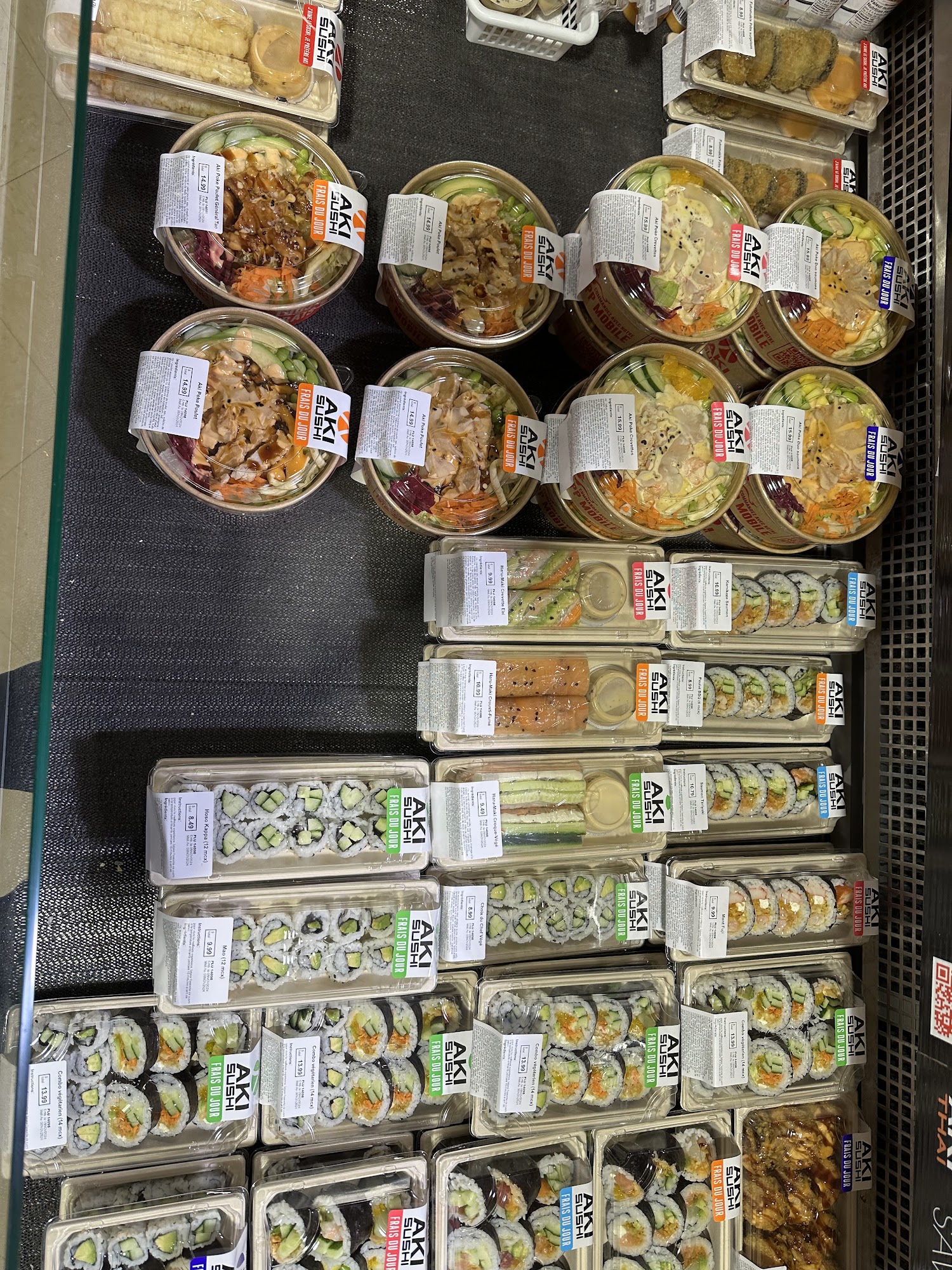 Aki Sushi Menu