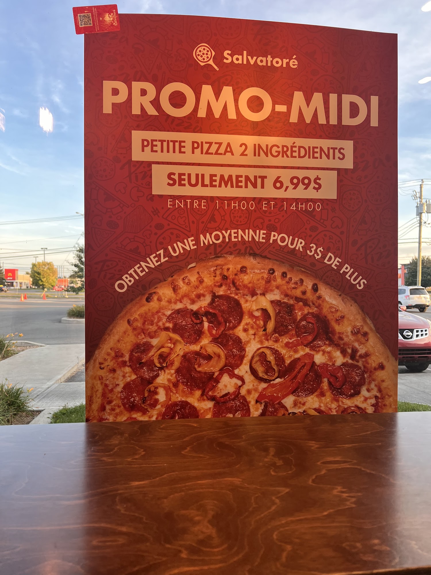 Pizza Salvatoré Menu