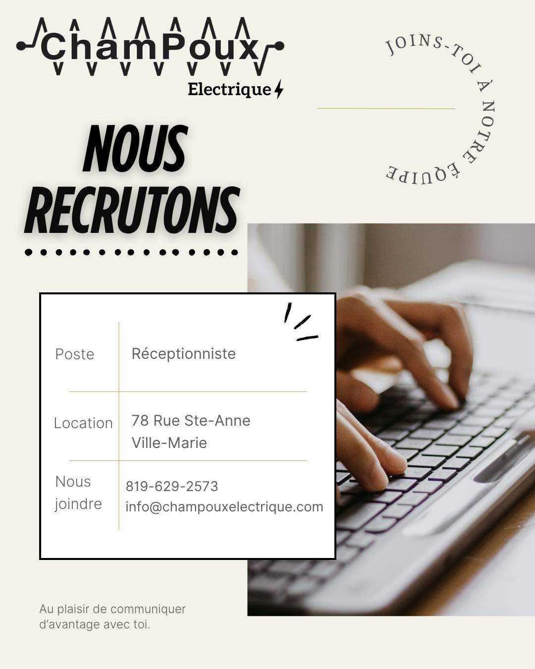 Champoux Electrique Inc