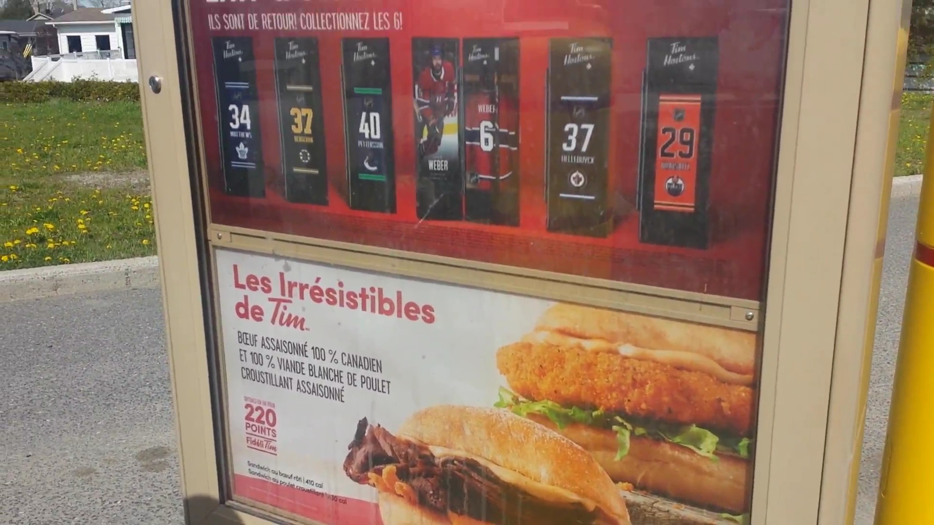 Tim Hortons Menu