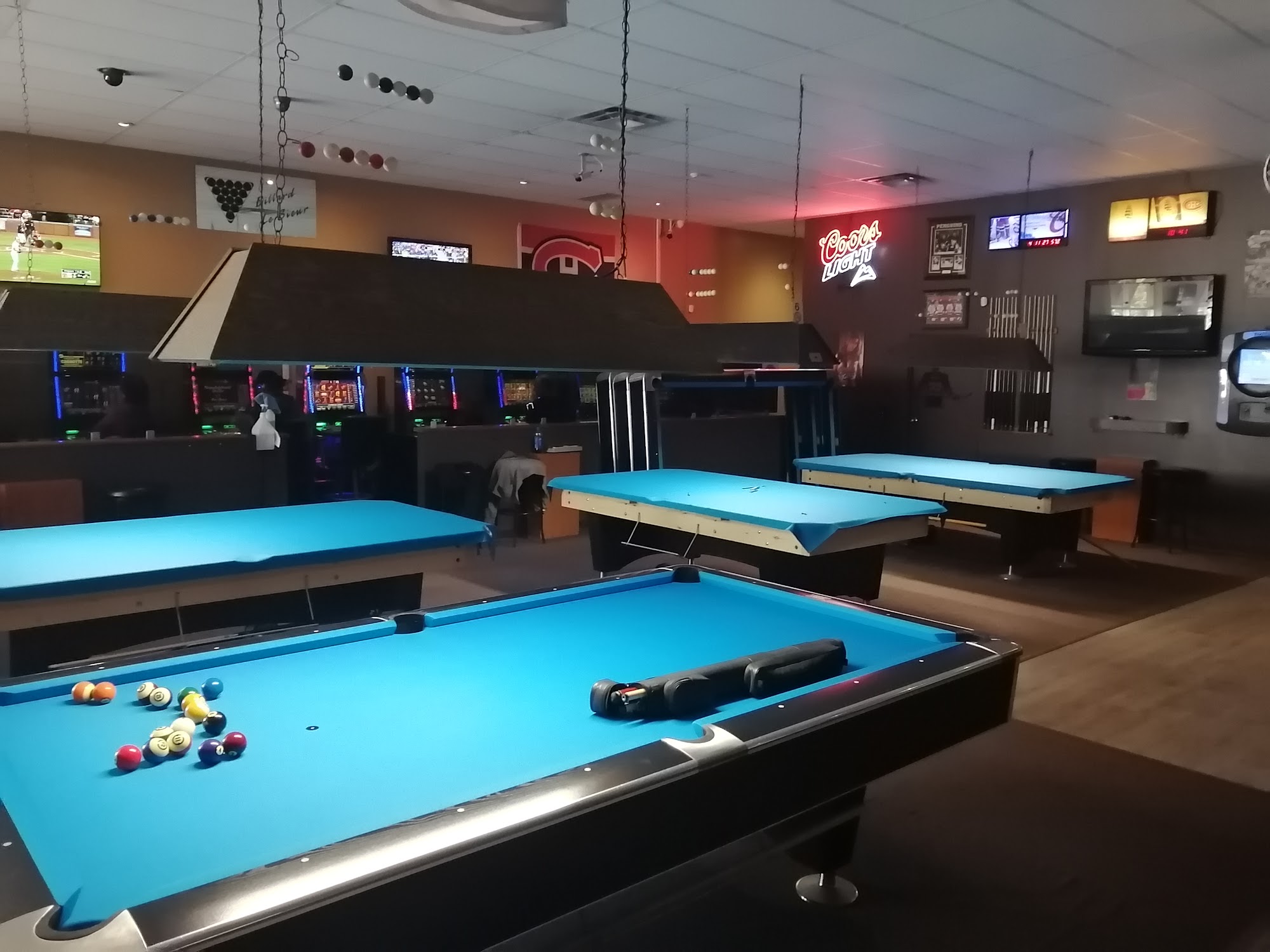 Billard Salon Le Sieur Menu