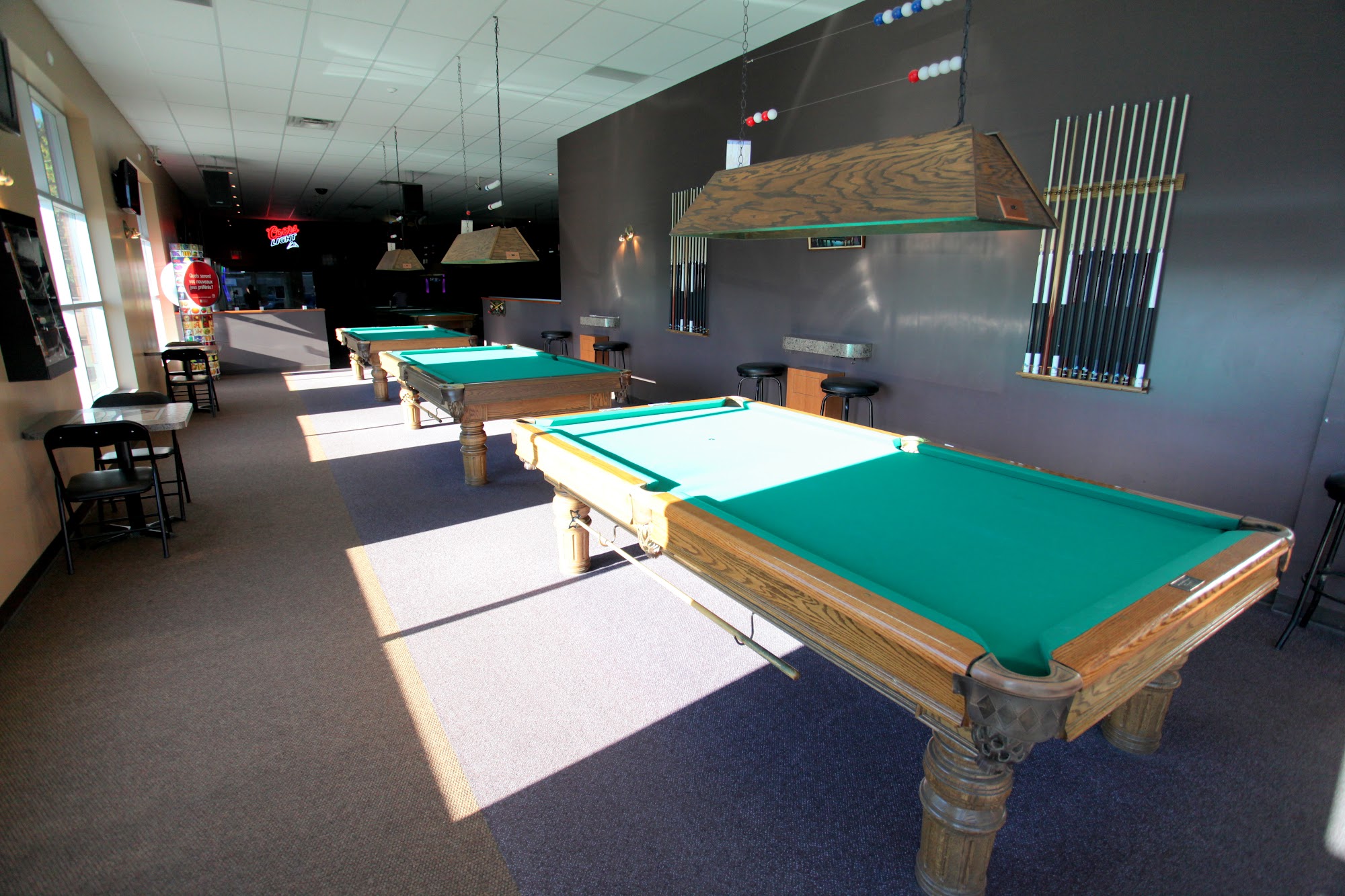 Billard Salon Le Sieur Menu