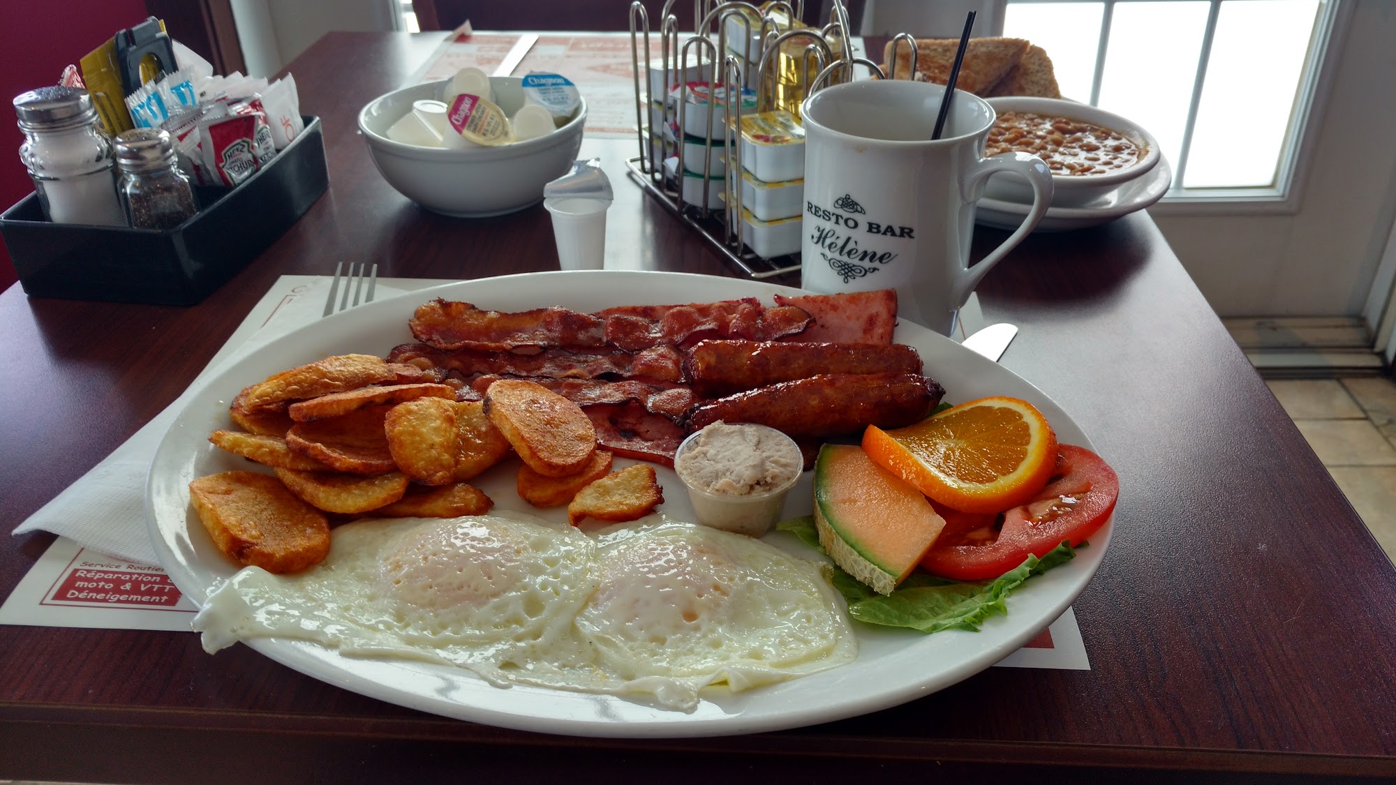 Resto Bar Hélène Menu