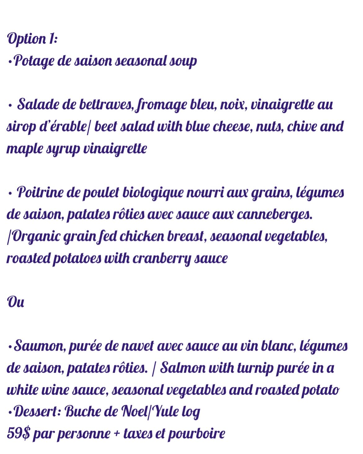 Shinas Boozy Brunch Menu