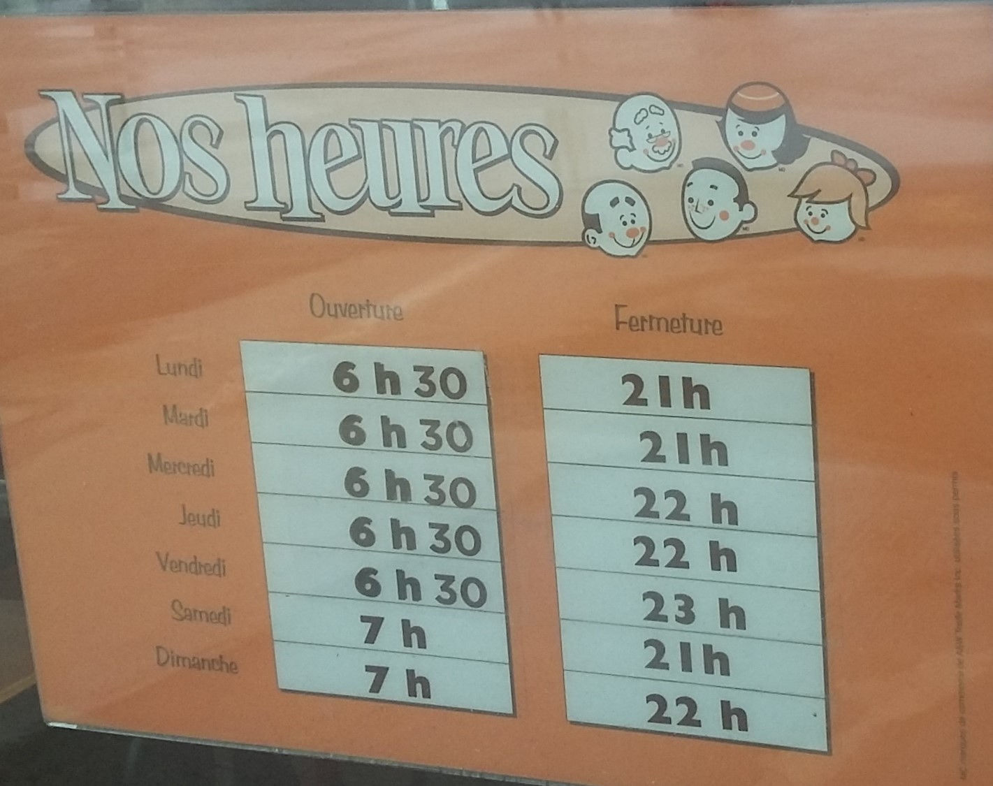 A&W Canada Menu
