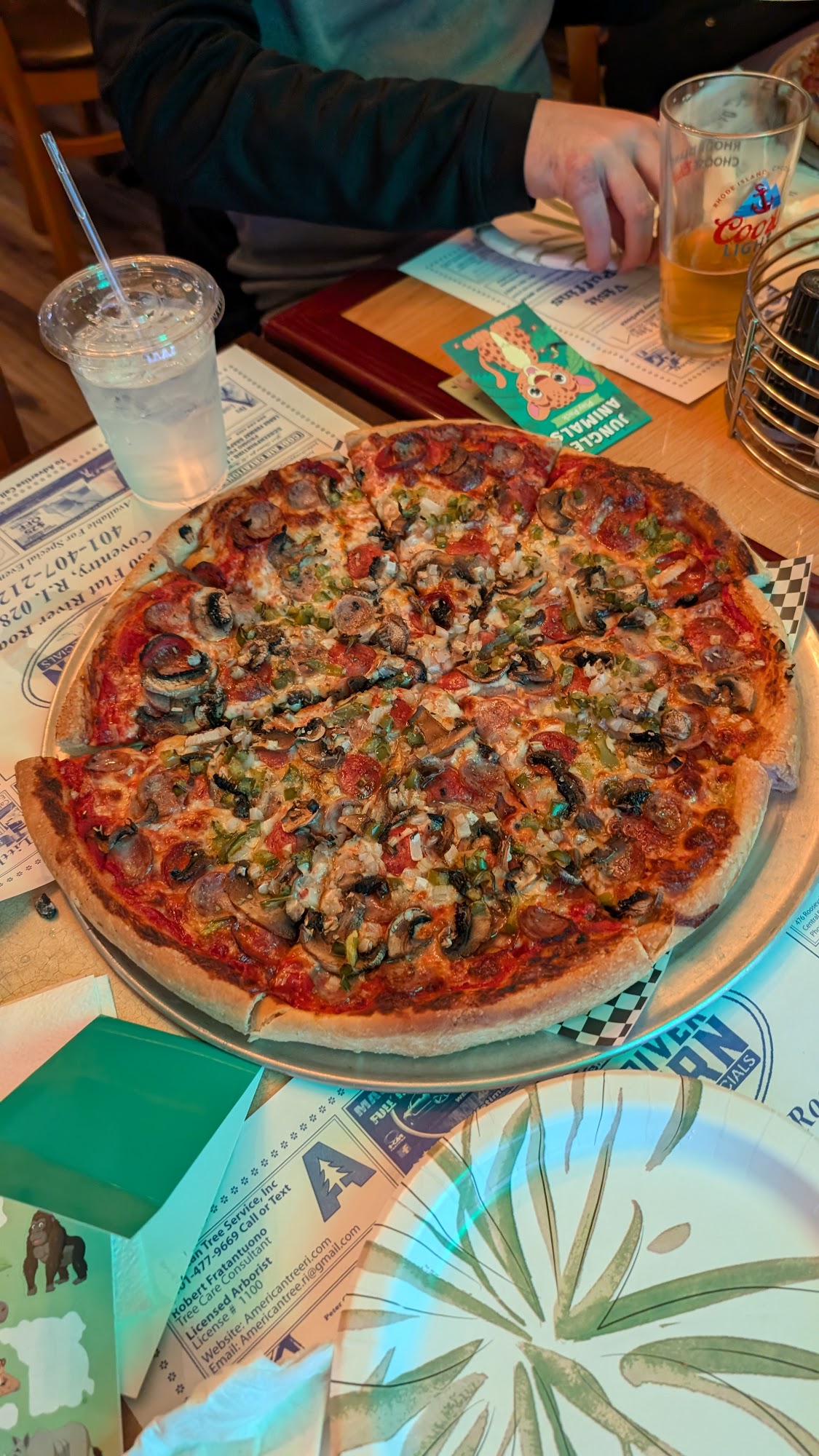 Flat River Tavern Menu