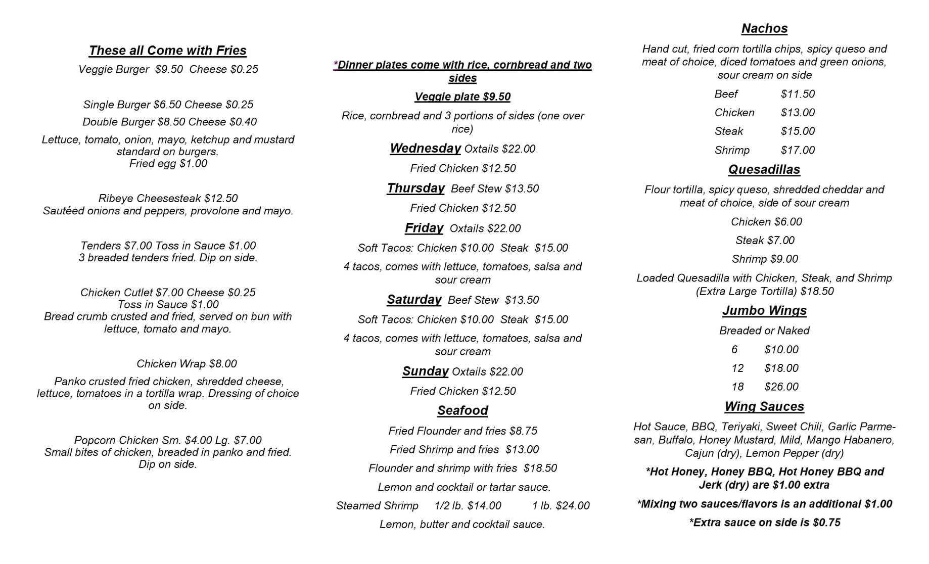 Night Owl Restaurant Group 44 Bedson Rd, Cranston