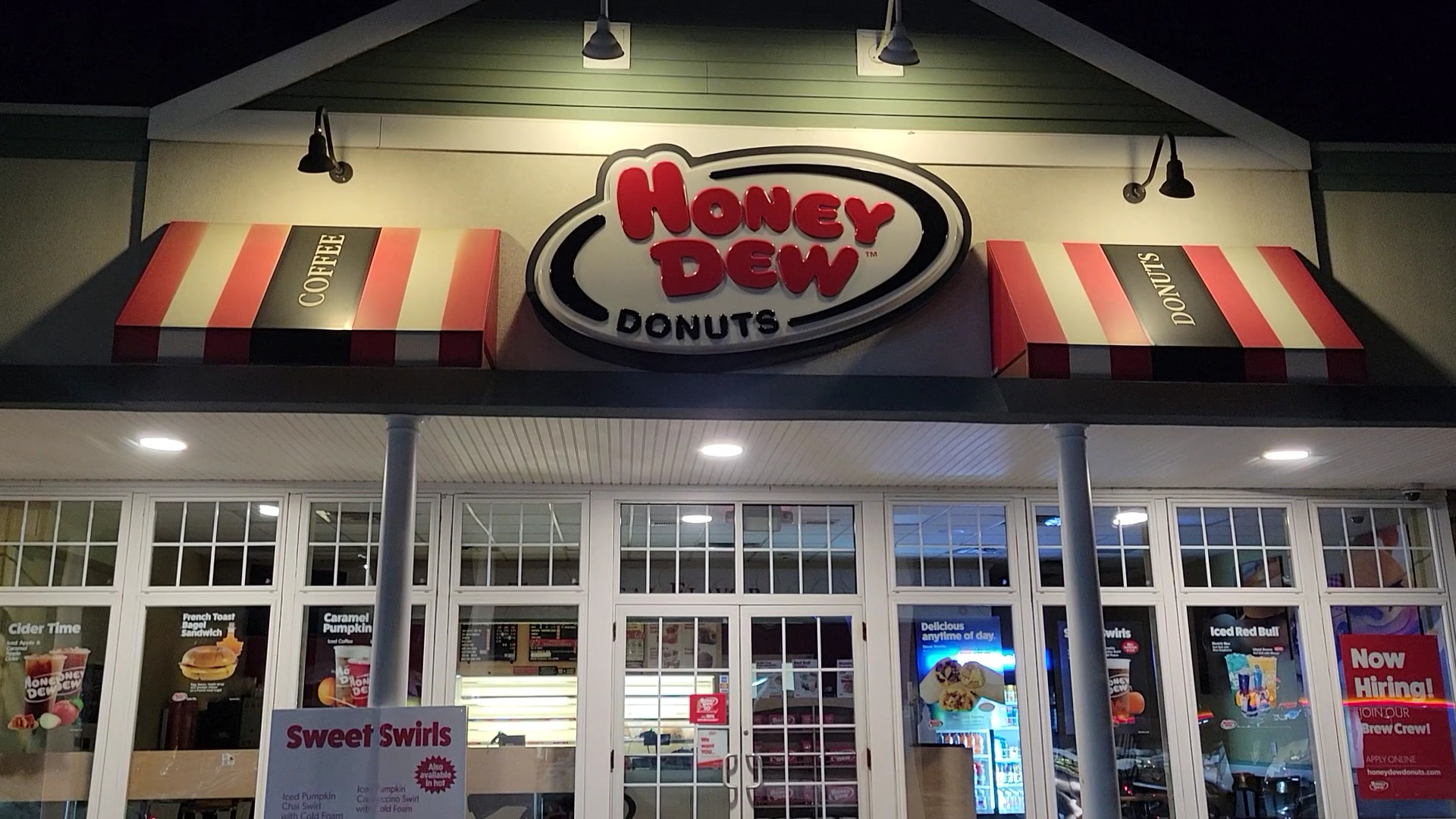 Honey Dew Donuts Menu