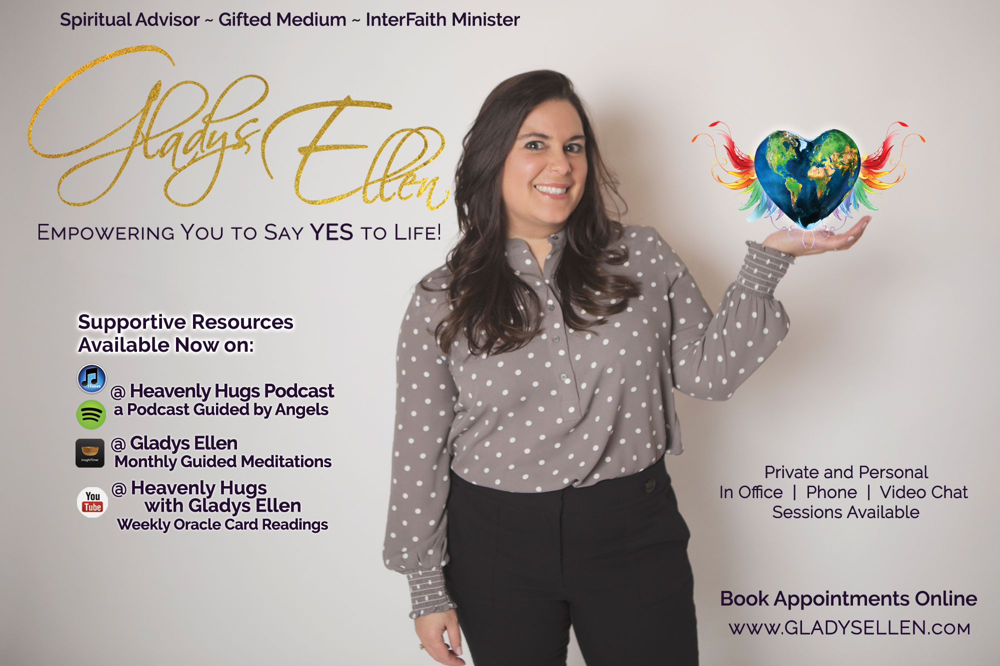 Heavenly Hugs with Gladys Ellen 410 N Broadway, East Providence Rhode Island 02914