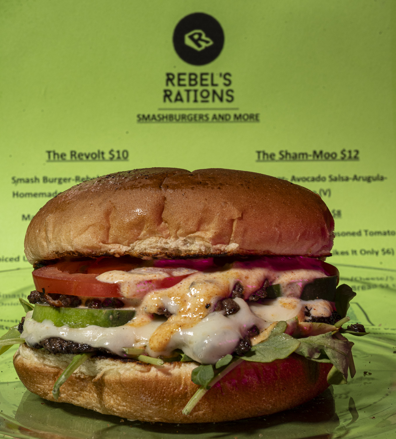 Rebel's Rations Menu