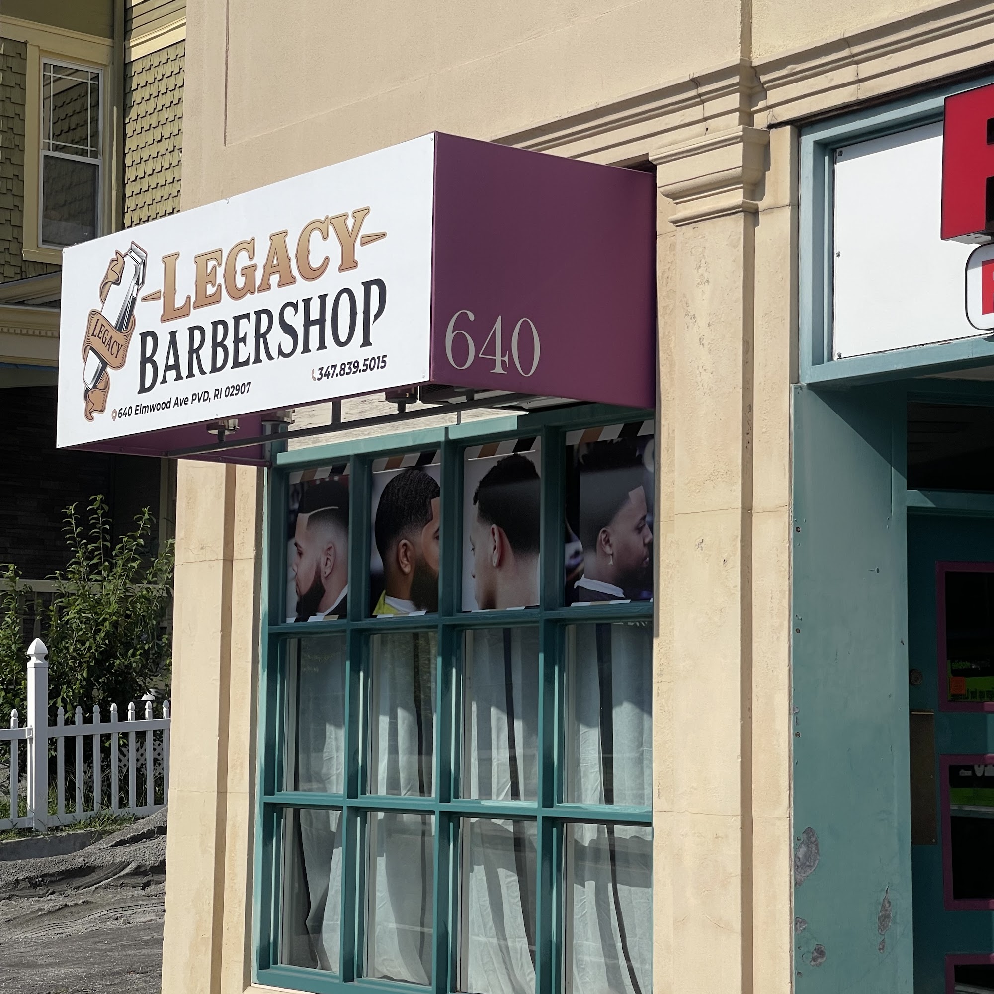 Legacy Barbershop 640 Elmwood Ave, Providence Rhode Island 02907