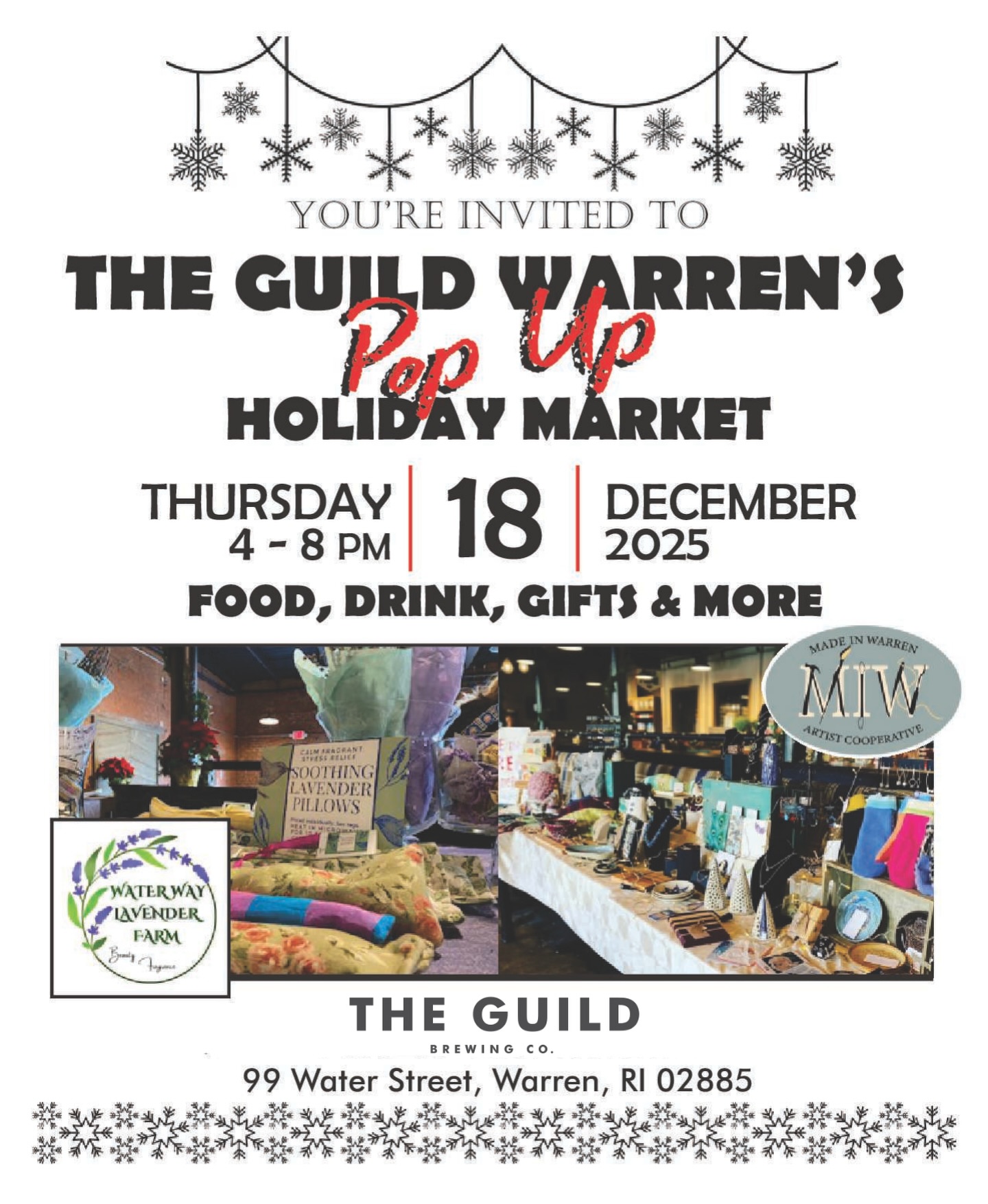 The Guild Brewing Co., Warren Warren