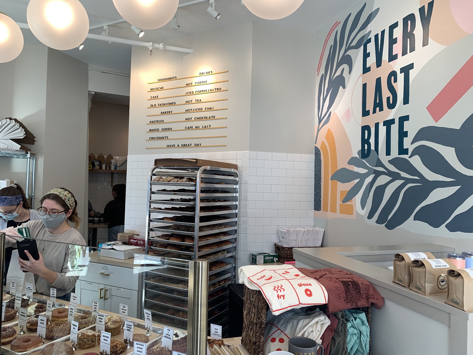 KNEAD Doughnuts Menu