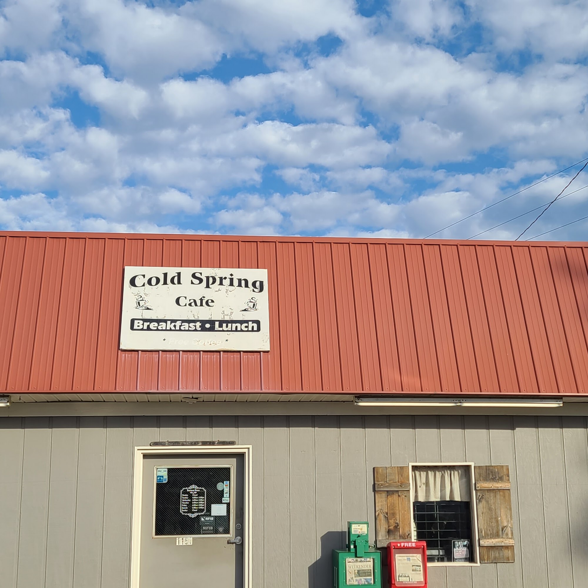 Cold Springs Cafe Abbeville