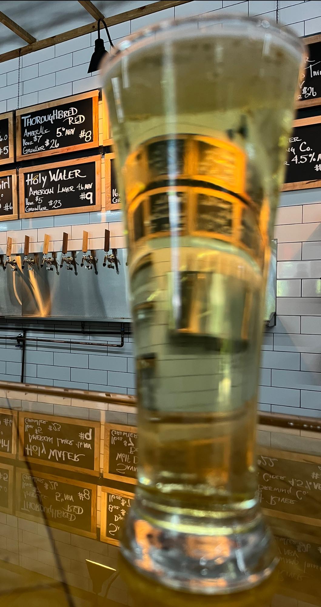 Good Girl Brewing Co. Menu