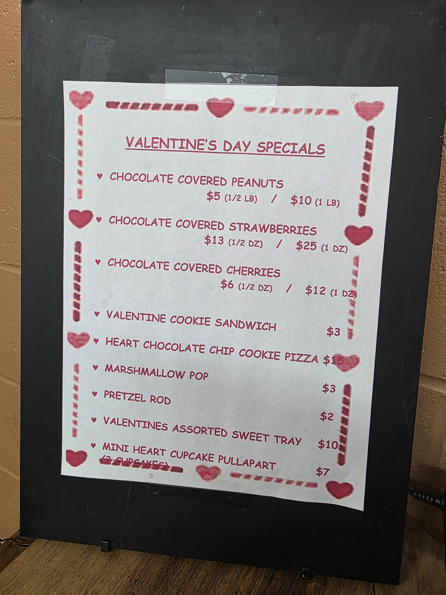 Hansel and Gretel Menu