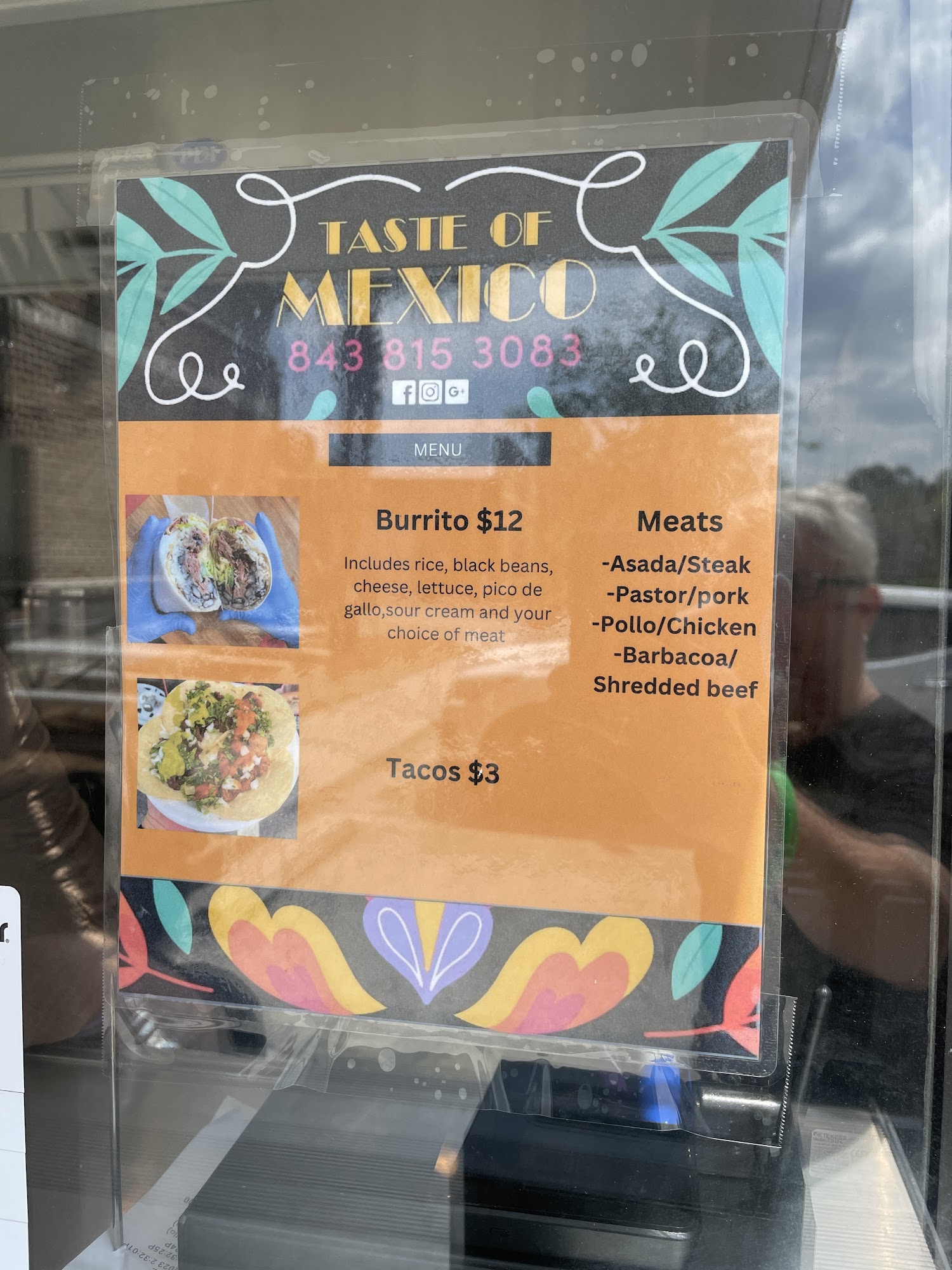 Taste of Mexico Menu