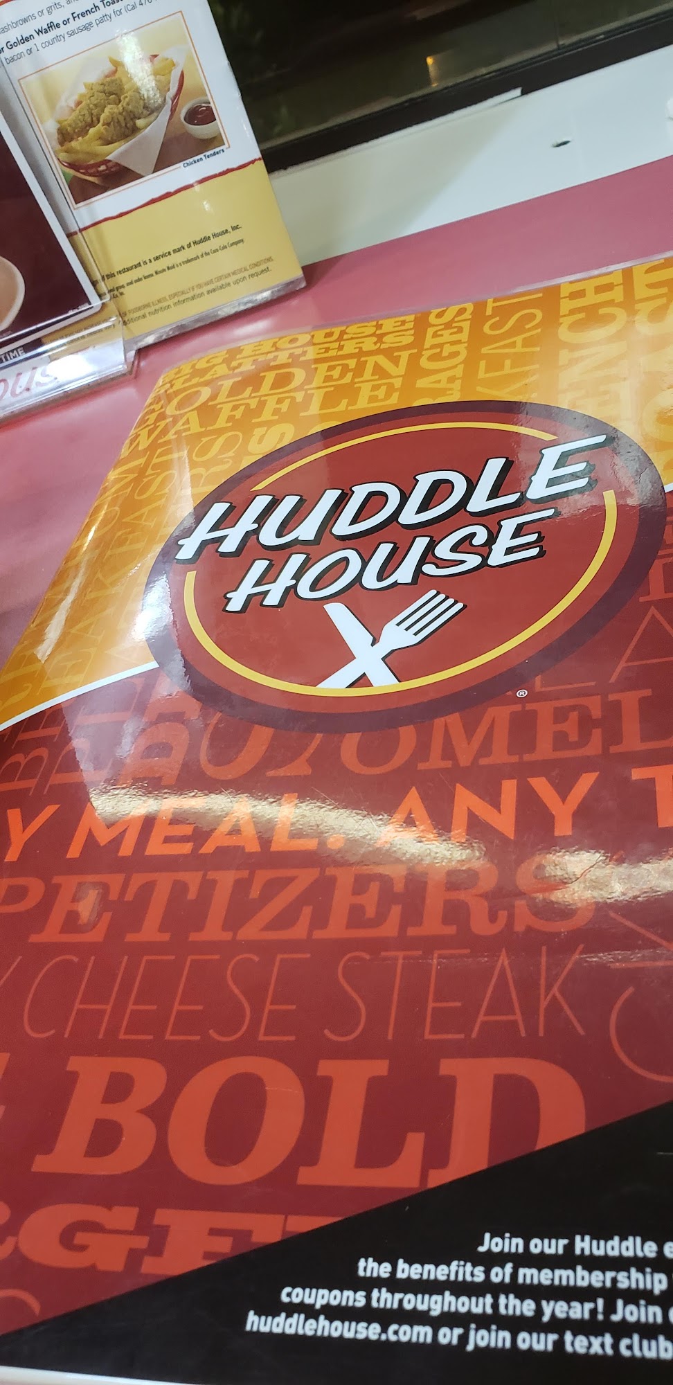 Huddle House Menu