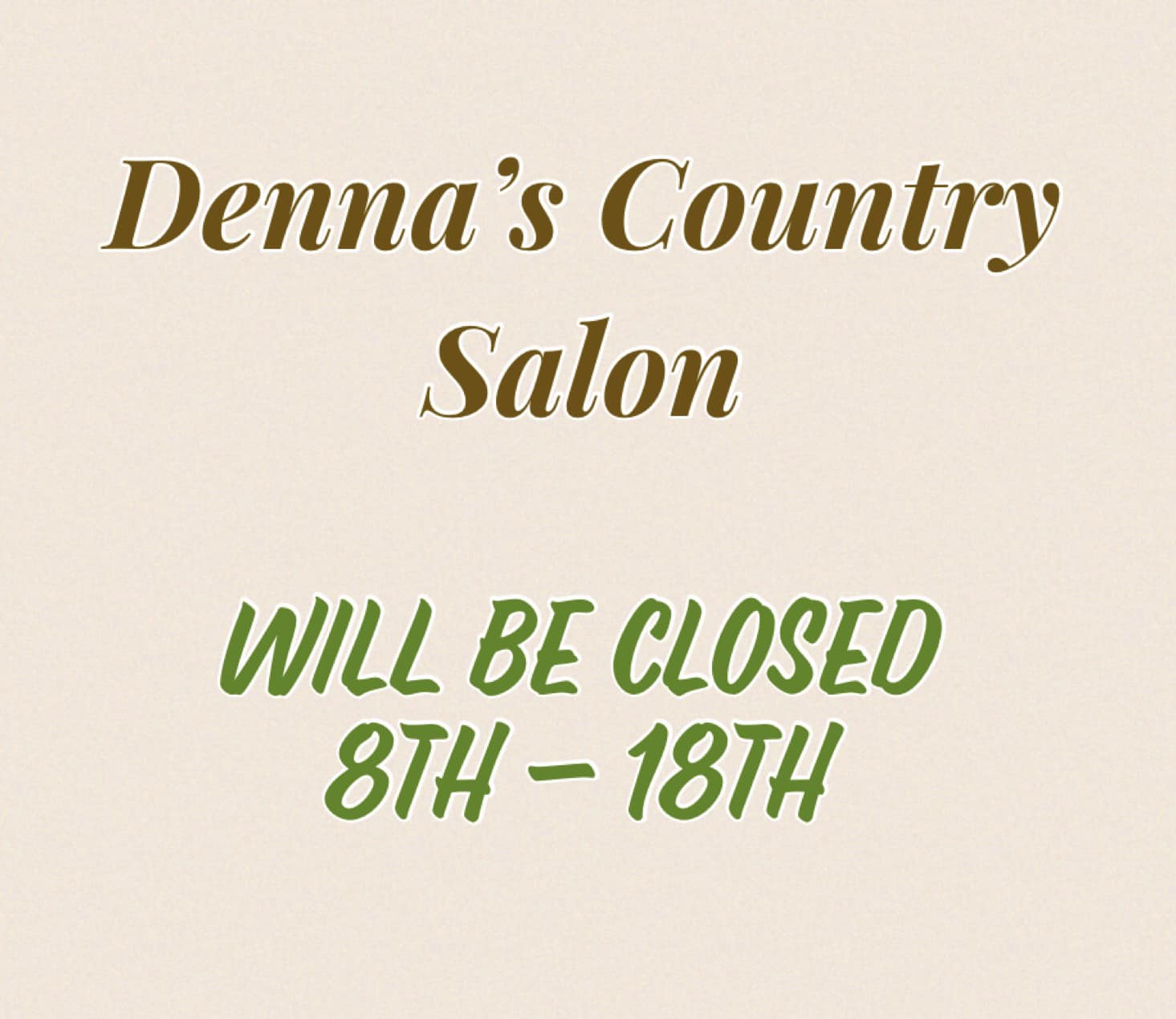 Denna's Country Salon