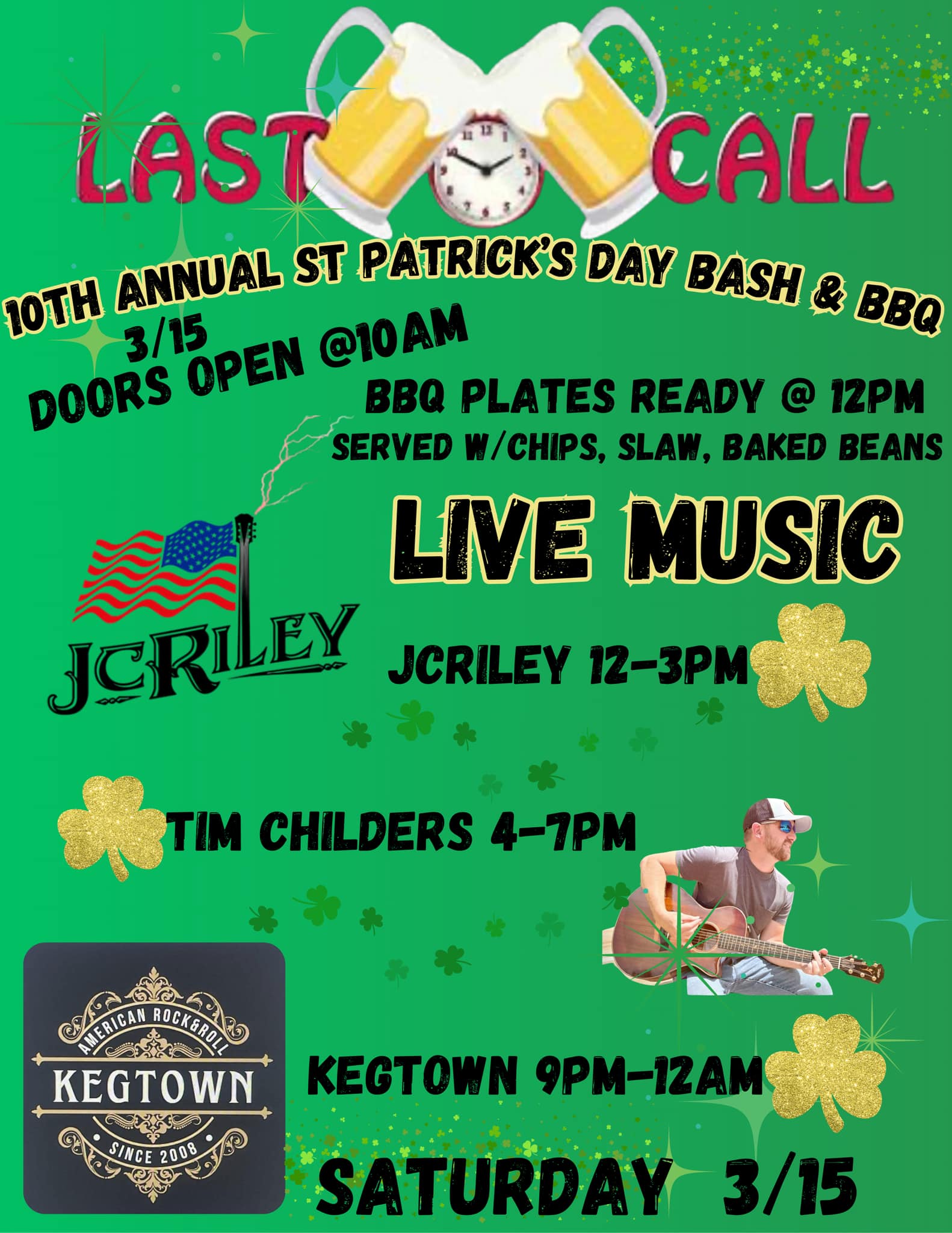 Last Call Social Club Menu