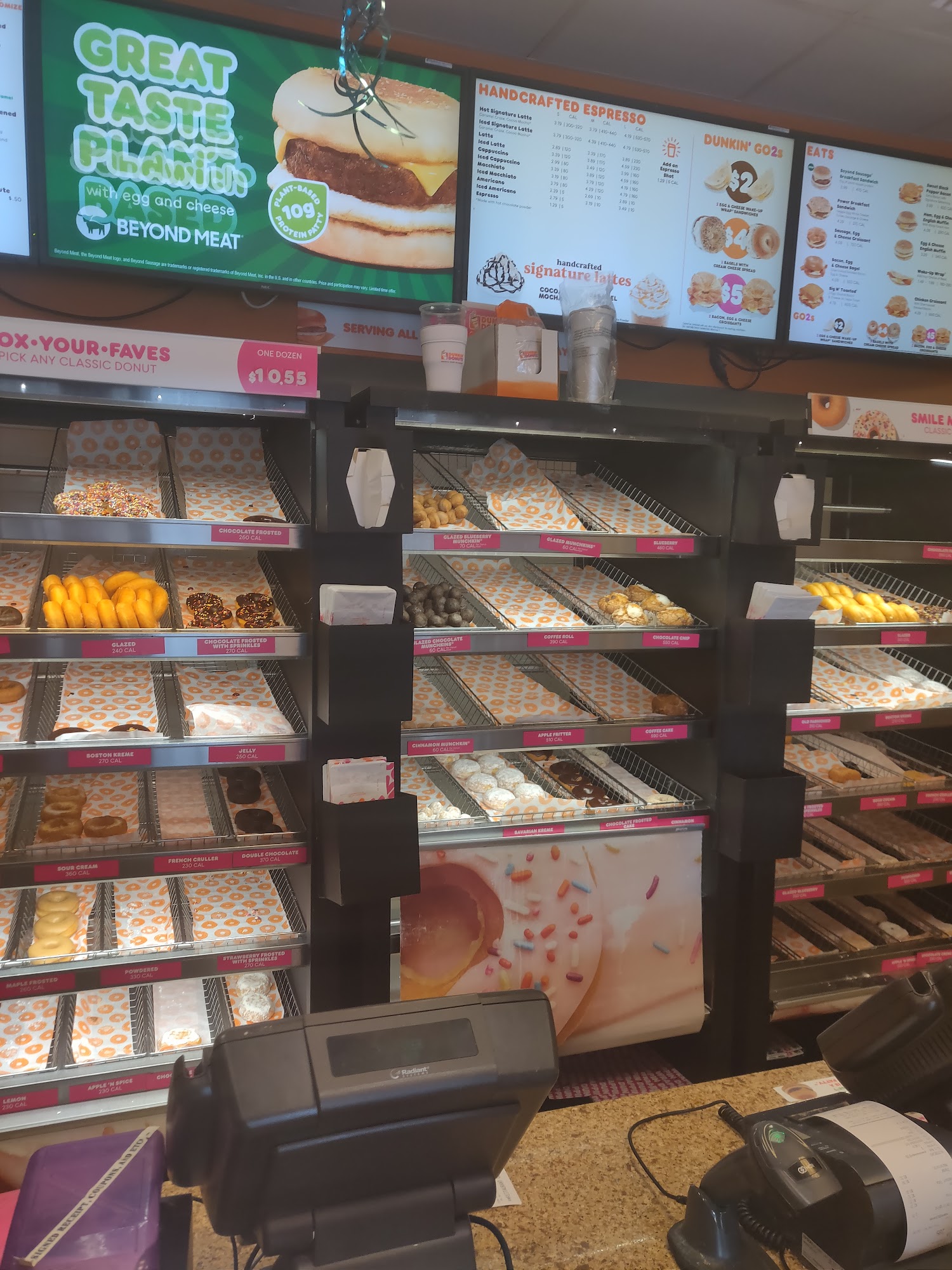 Dunkin' Menu
