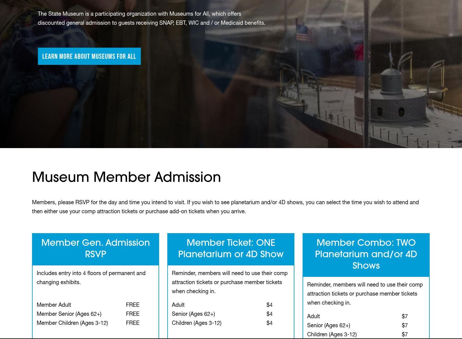 Columbia Mills Building Menu