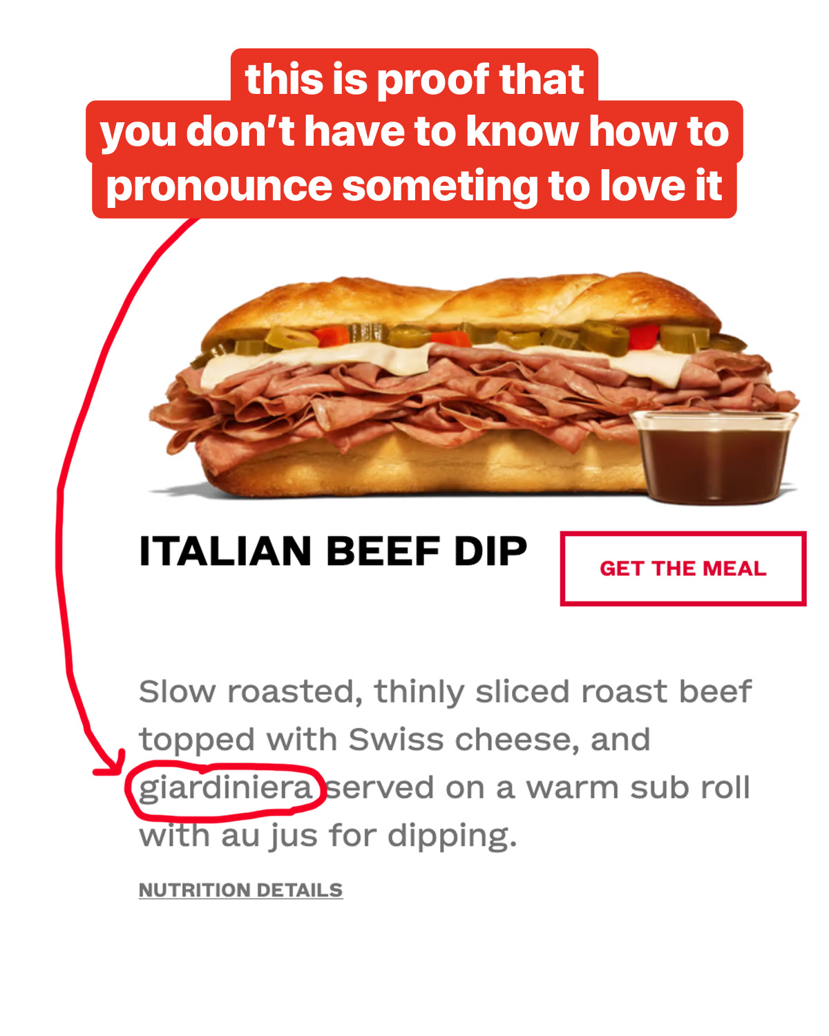 Arby's Menu