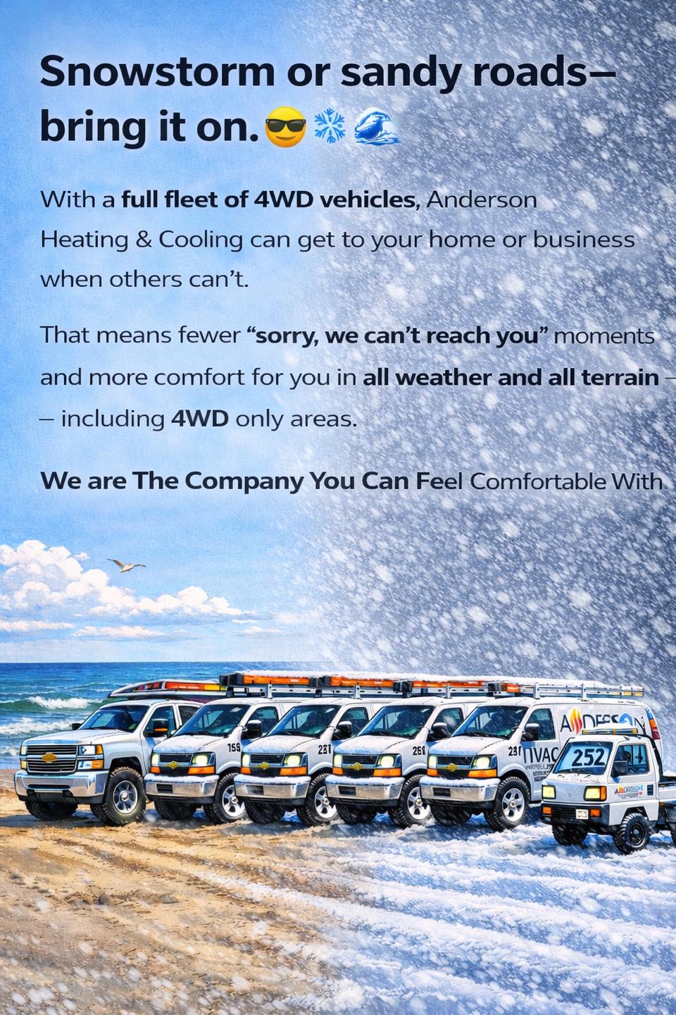 Anderson’s Heating & Cooling 901 Settlement Dr, Darlington South Carolina 29532