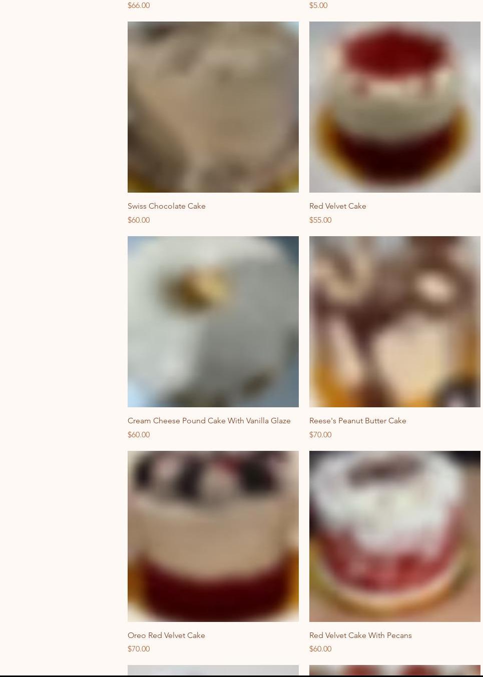 Simply Delicious and More, LLC Menu