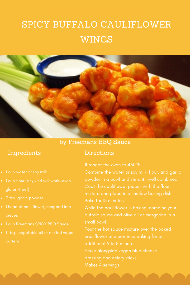 freemans bbq sauce Menu